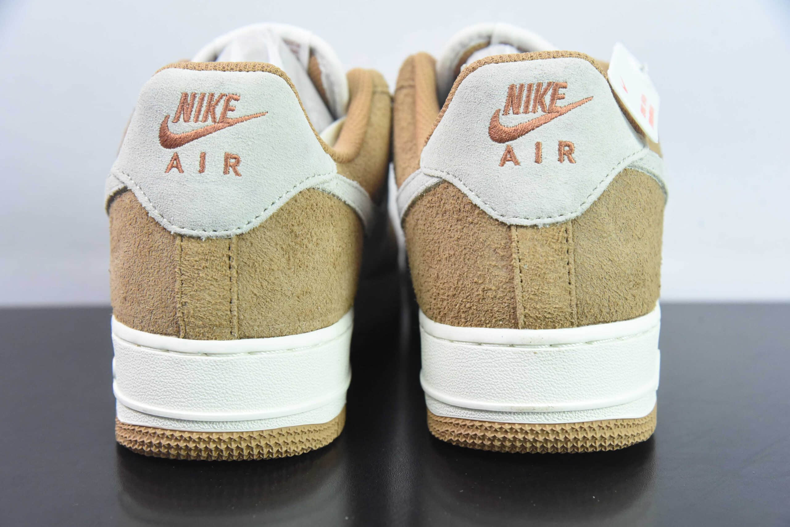 耐克Nike Air Force 1'07 Low白棕小麦色空军一号低帮休闲板鞋纯原版本 货号:BQ8988-104