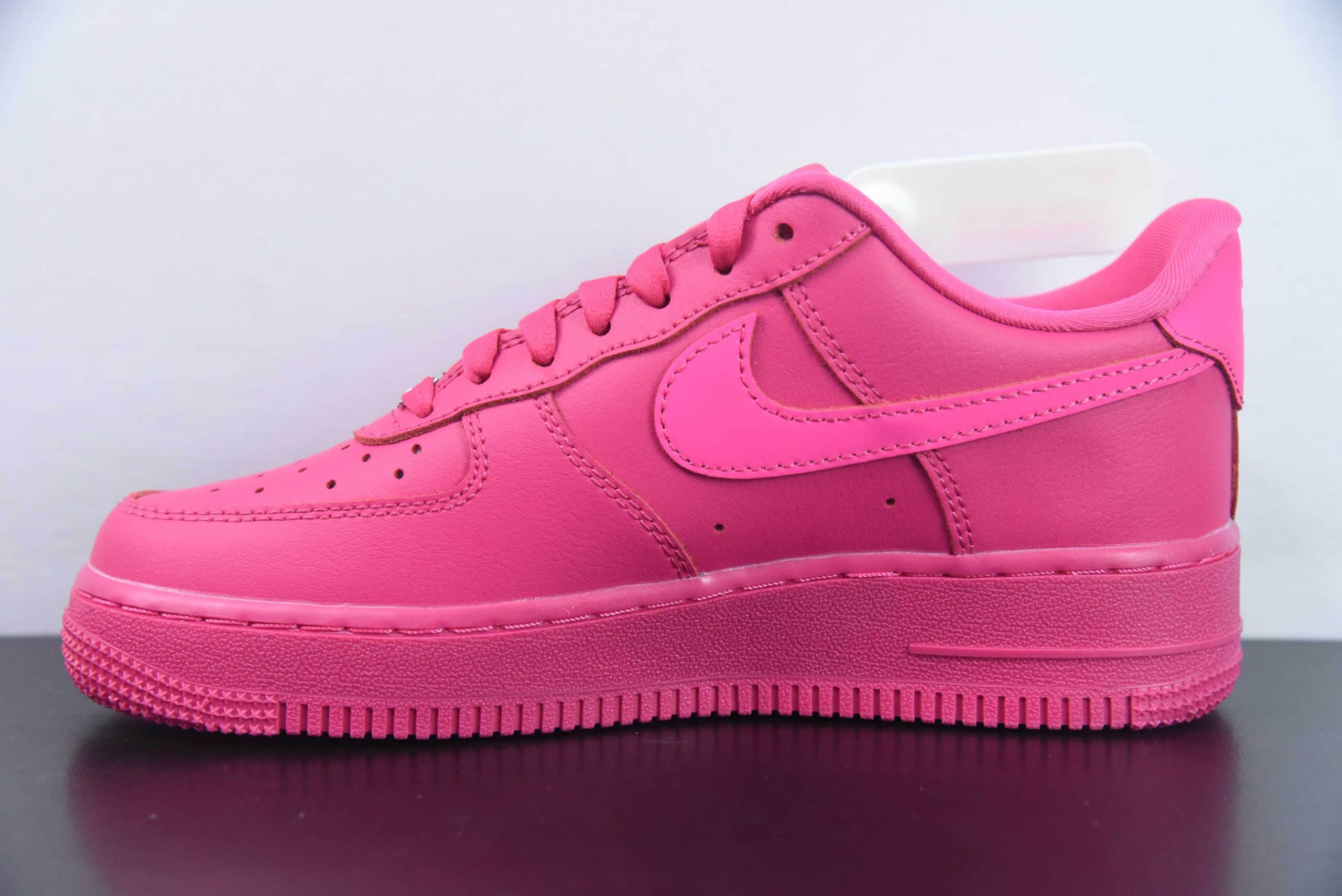 耐克Nike Air Force 1'07 Low芭比粉空军一号低帮休闲板鞋纯原版本 货号:DD8959-600