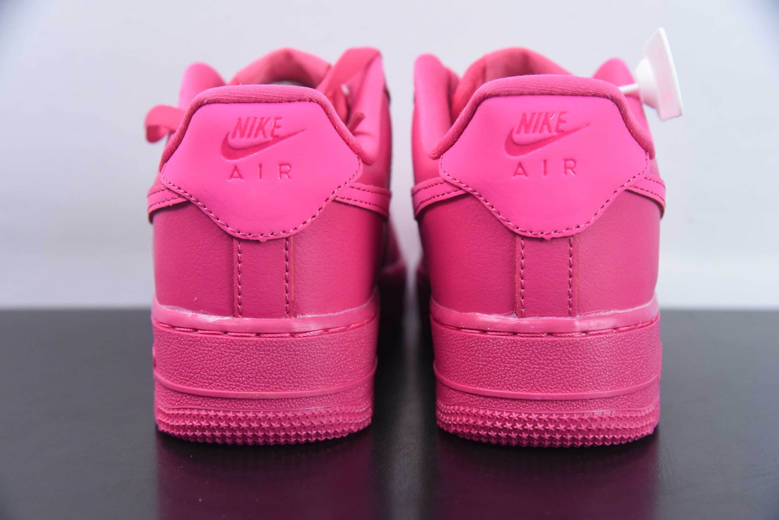 耐克Nike Air Force 1'07 Low芭比粉空军一号低帮休闲板鞋纯原版本 货号:DD8959-600