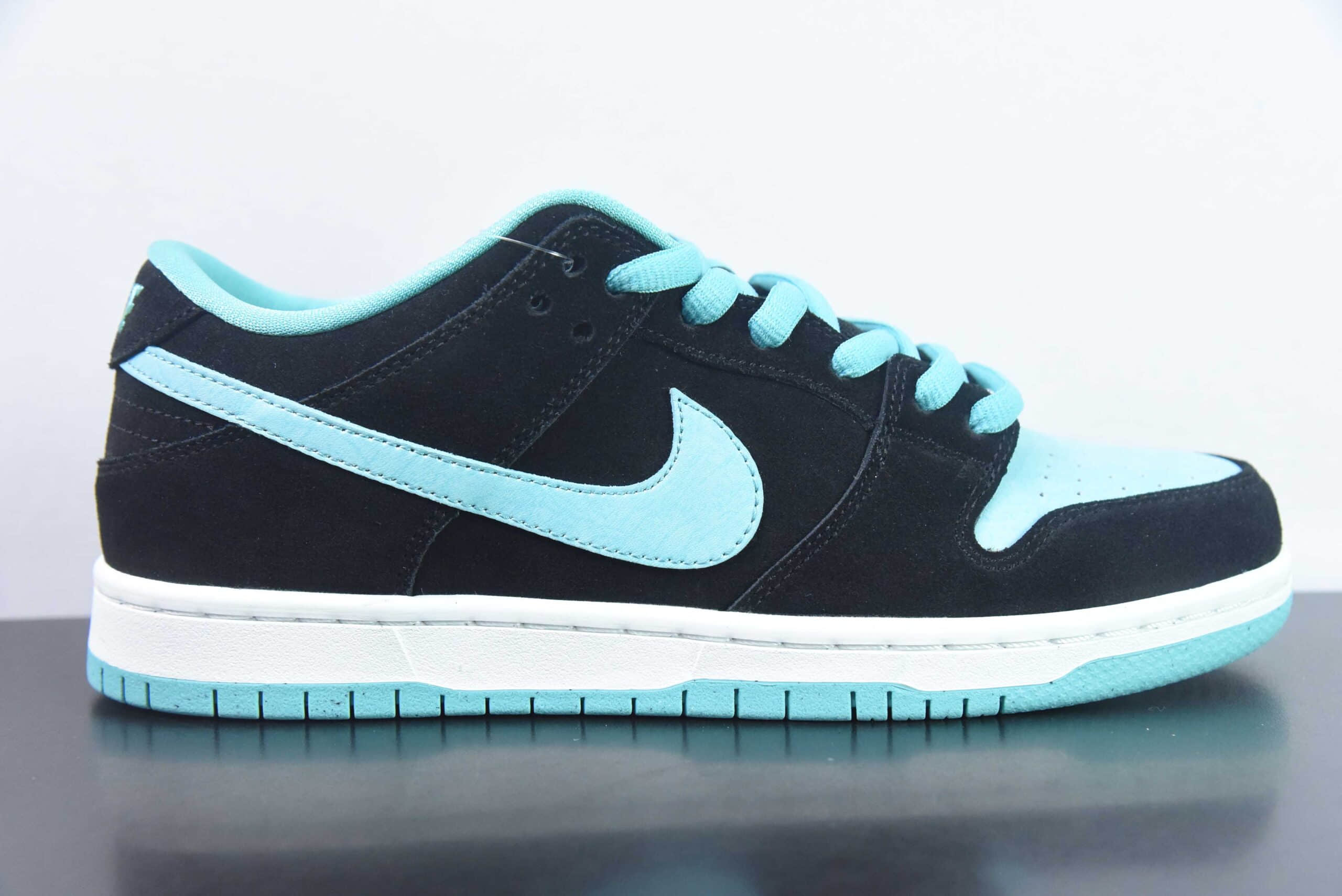 耐克Nike SB Dunk Low ProClear Jade黑浅蓝小钻石SB扣篮系列高帮休闲运动滑板板鞋纯原版本 货号:304292-030