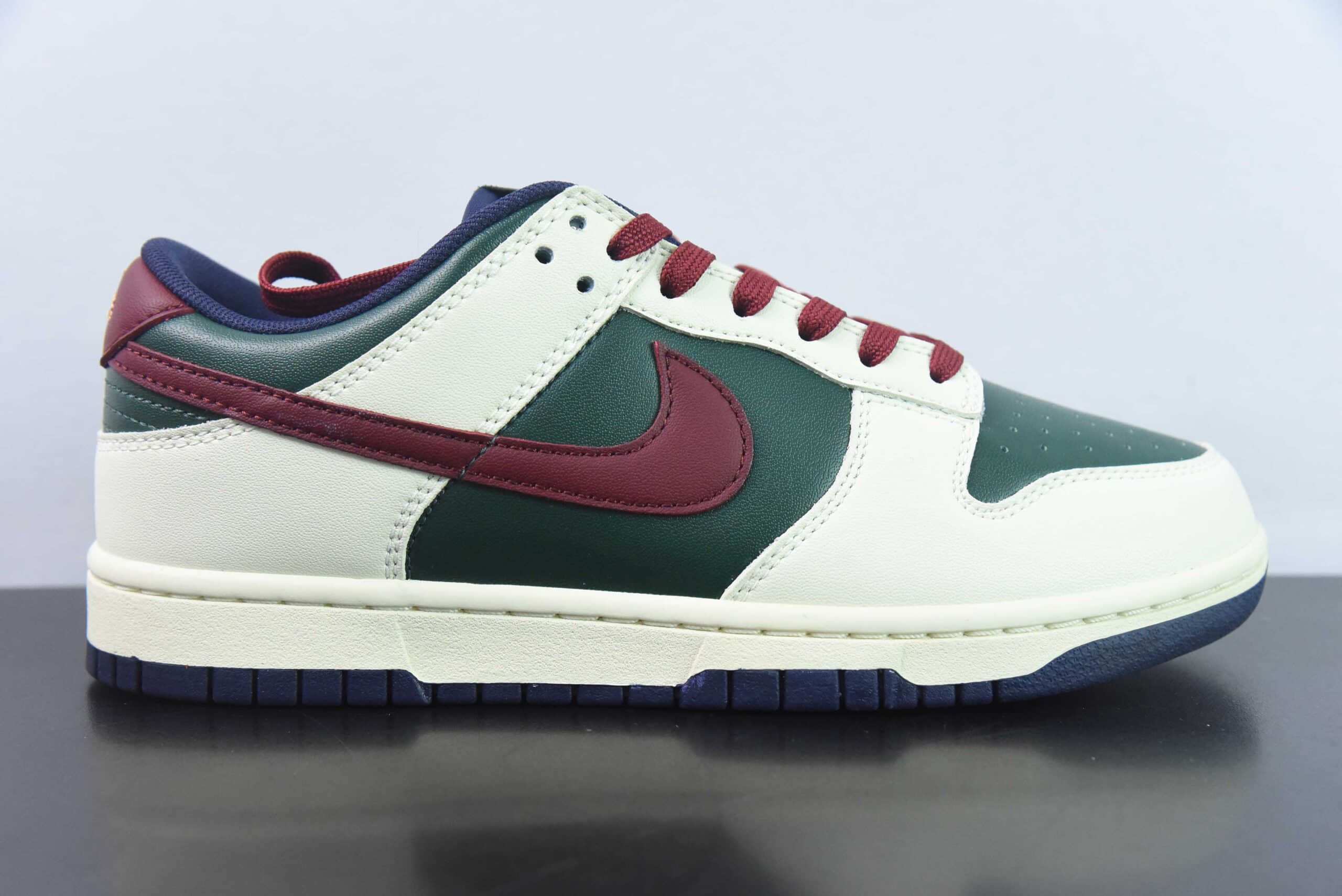 耐克Nike SB Dunk Low Gorge Green 豆沙绿鸳鸯勾 SB低帮休闲板鞋纯原版本 货号:FV8106-361