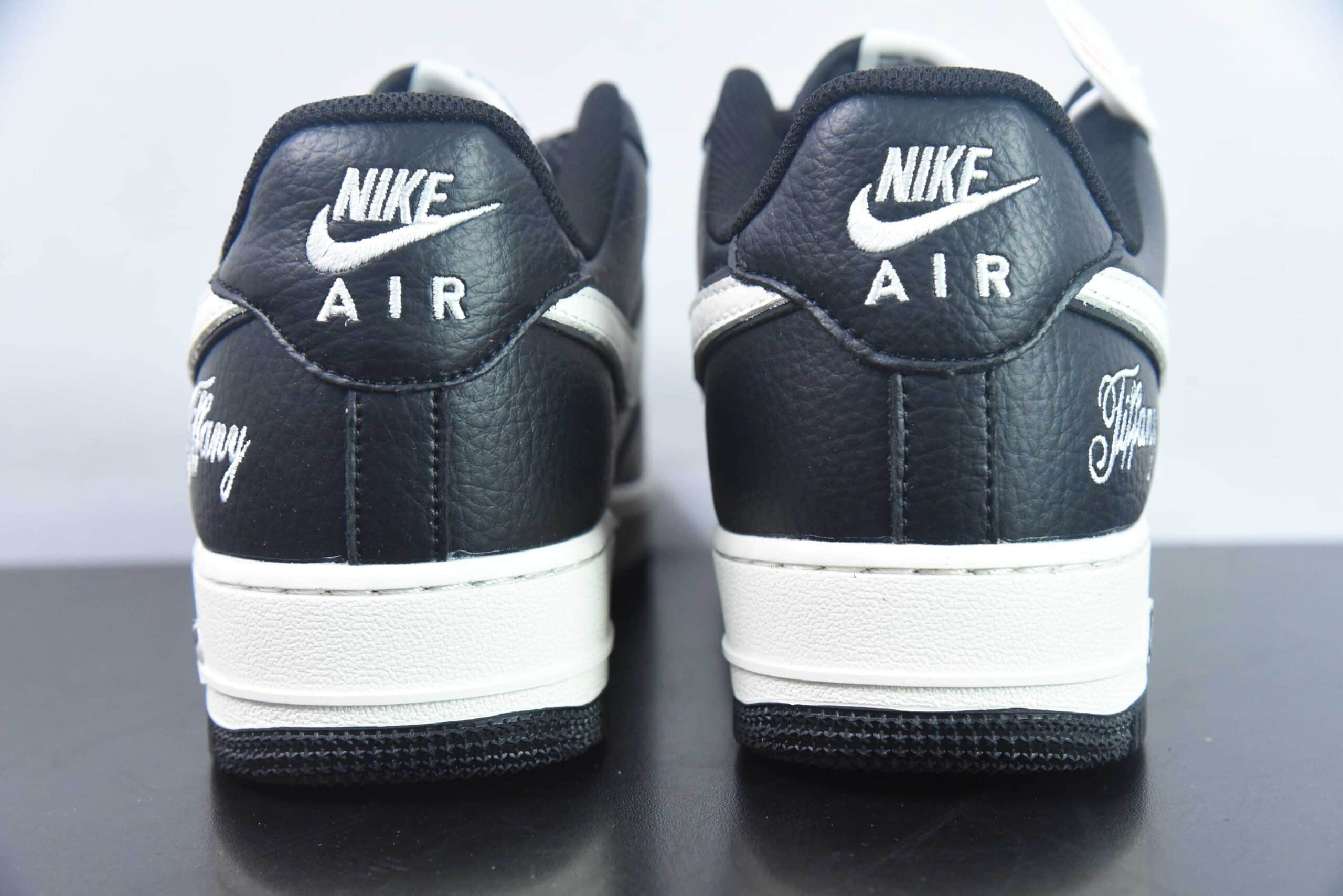 耐克NIke Air Force 1 '07 Low “蒂芙尼联名黑白熊猫”空军一号低帮休闲板鞋纯原版本 货号:AE1686-003