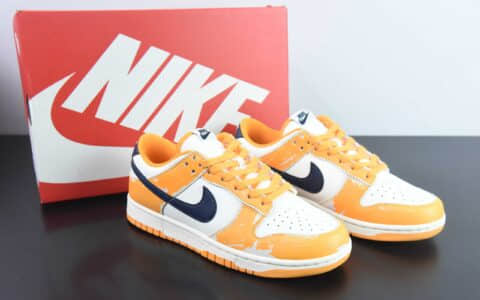 耐克Nike Dunk Low “Wear and Tear”白橙SB低帮休闲滑板鞋纯原版本 货号:FN3418-100