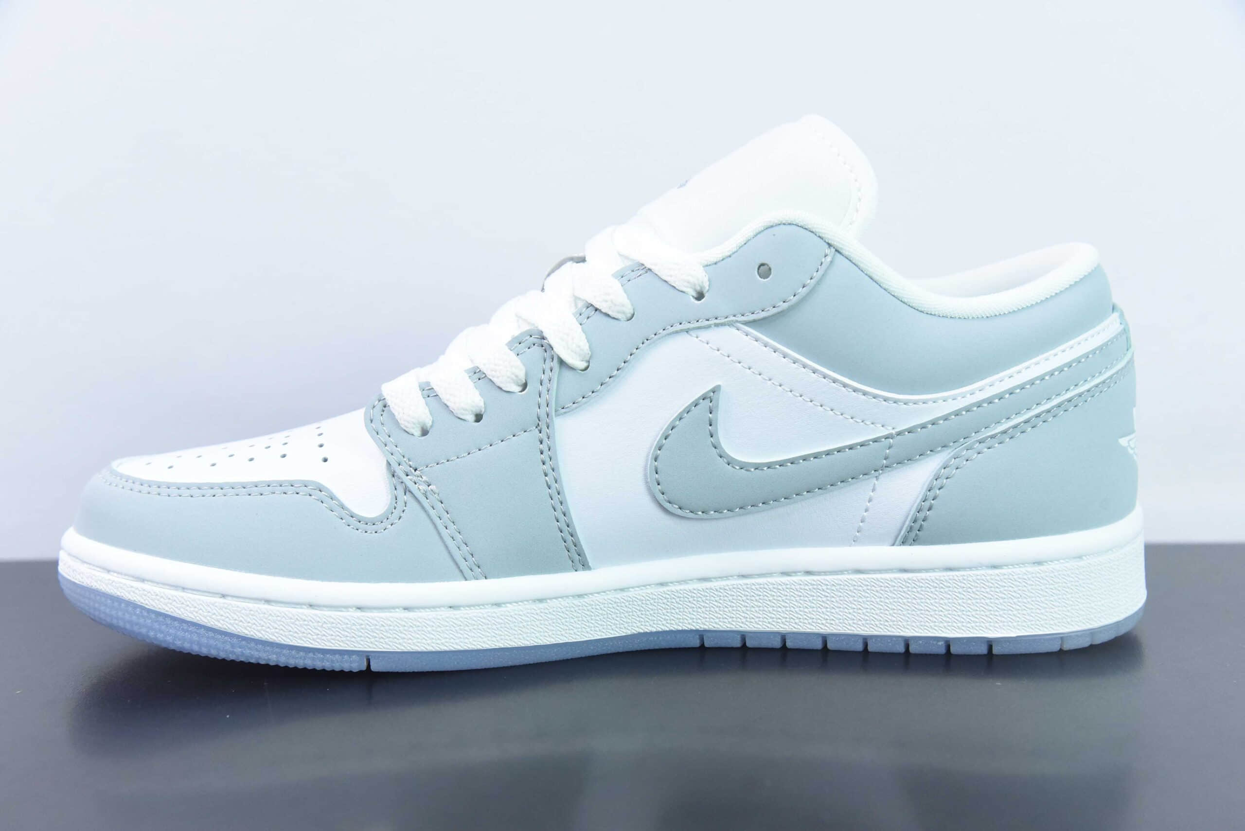 乔丹Air Jordan 1 Low AJ1狼灰低帮文化休闲运动板鞋纯原版本 货号：DC0774-105