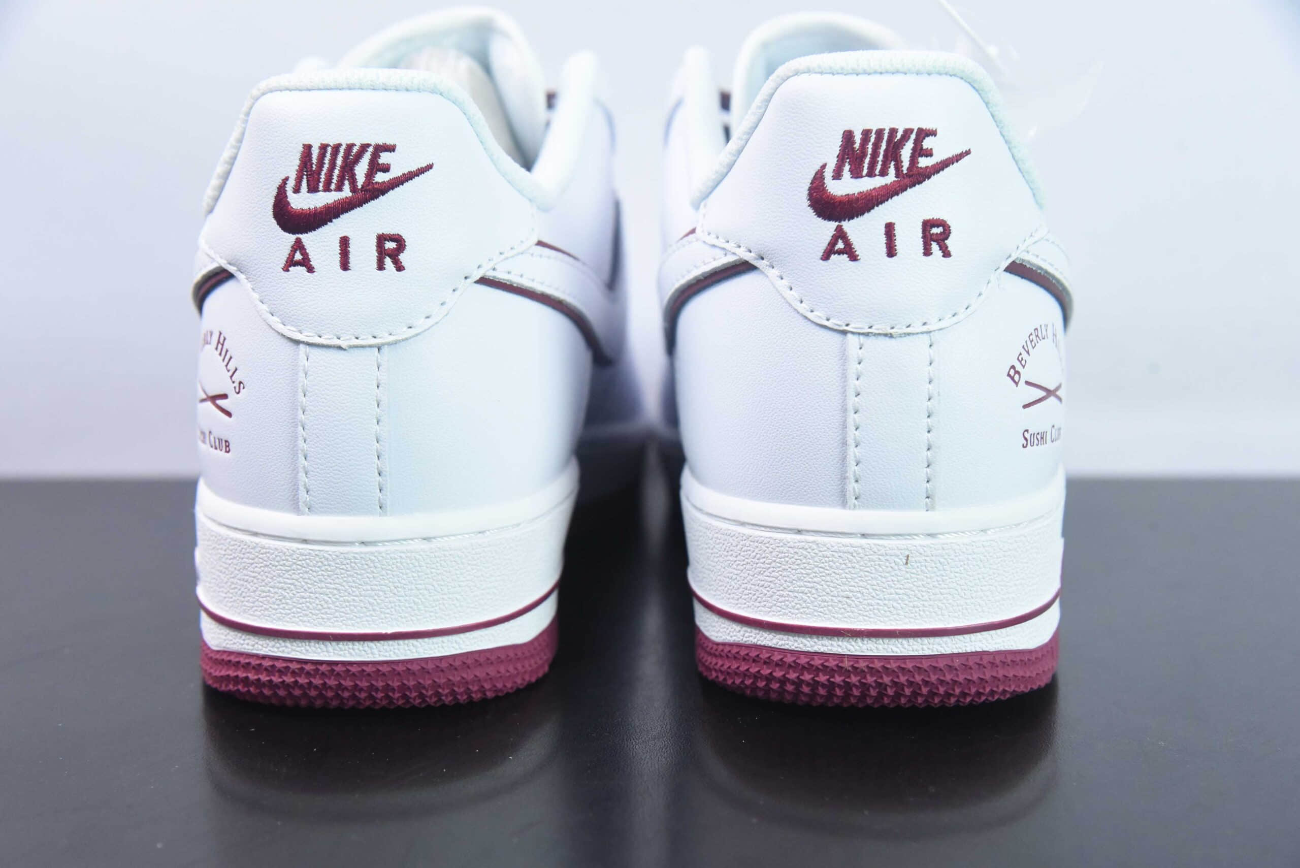 耐克NIke Air Force 1 Low “Sushi Club”白红” 经典空军一号低帮休闲板鞋纯原版本 货号:NS0517-005