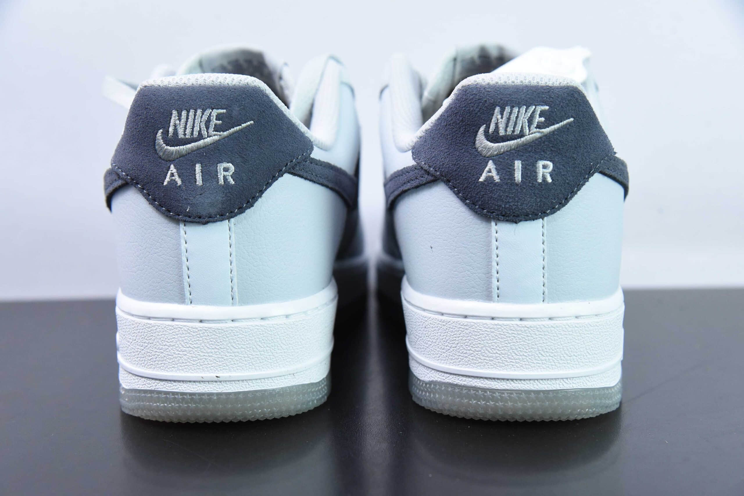 耐克Nike Air Force 1 AF1白灰黑空军一号低帮休闲板鞋纯原版本 货号：FJ4170-001