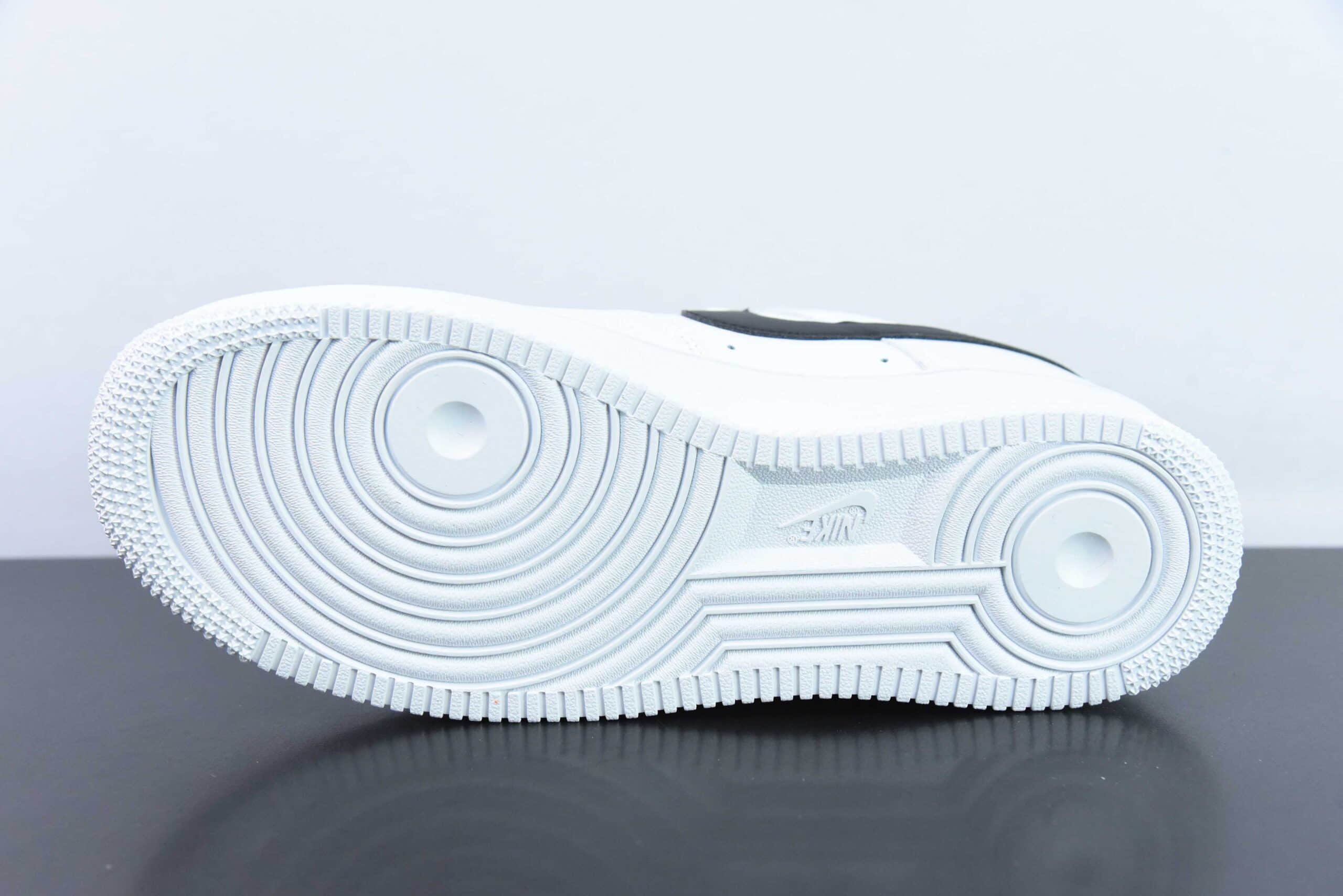 耐克Nike Air Force 1 AF1白黑红双钩SUP印花空军一号低帮休闲板鞋纯原版本 货号:CU9225-100