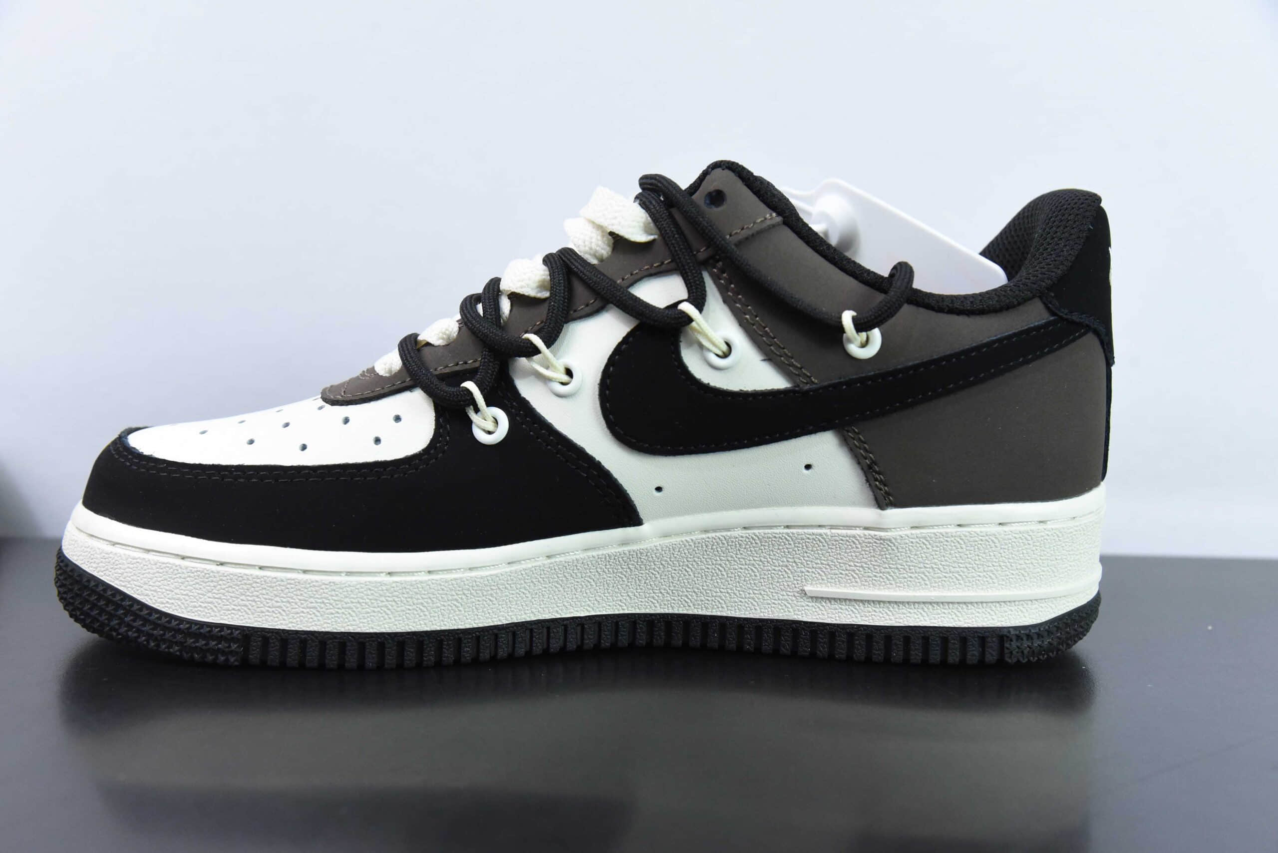 耐克Nike Kaws x Air Force 1 Low 摩卡绑带空军一号低帮休闲板鞋纯原版本 货号:KS6869-888