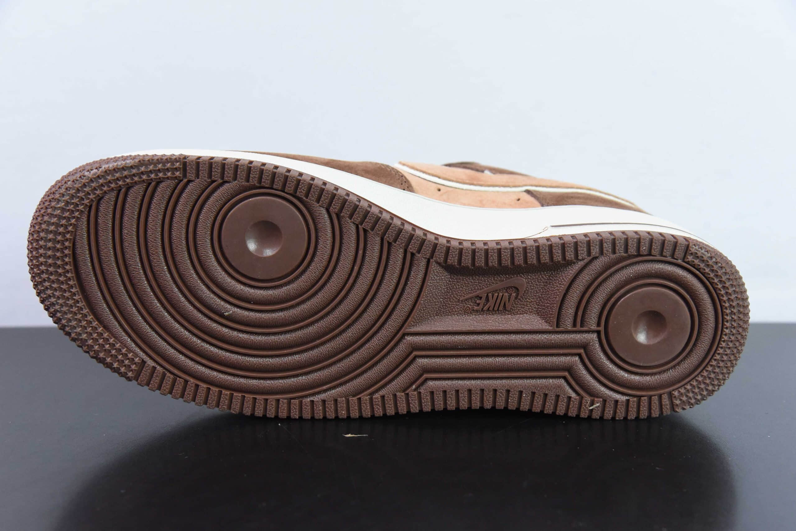 耐克Nike Air Force 1 AF1棕色麂皮空军一号低帮休闲板鞋纯原版本 货号:XT7138-106