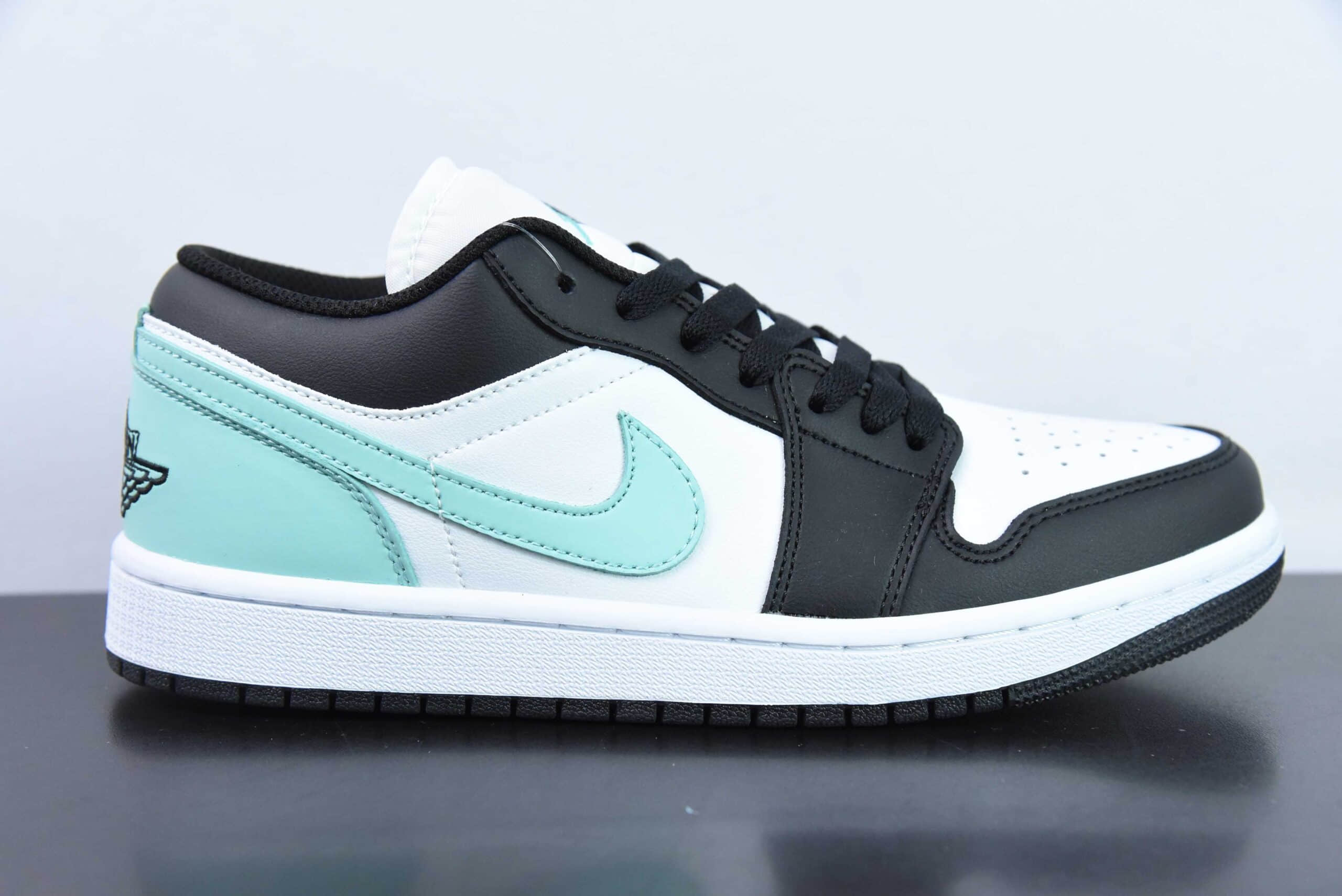 乔丹Air Jordan 1 Low GSWhiteBlackPinkAJ1薄荷黑绿低帮经典复古文化休闲运动篮球鞋纯原版本 货号:553558-131