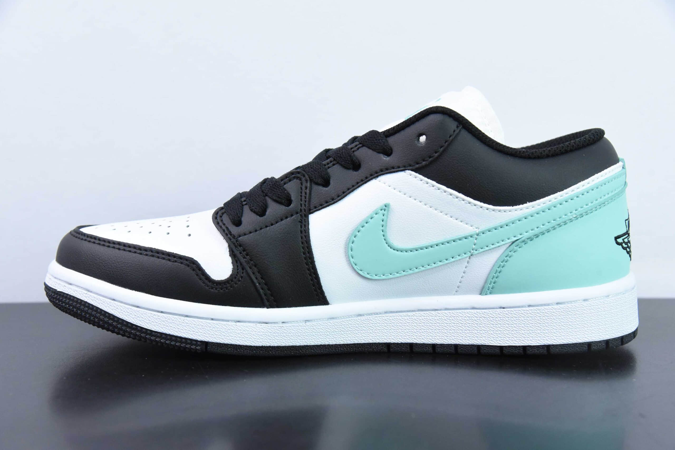 乔丹Air Jordan 1 Low GSWhiteBlackPinkAJ1薄荷黑绿低帮经典复古文化休闲运动篮球鞋纯原版本 货号:553558-131