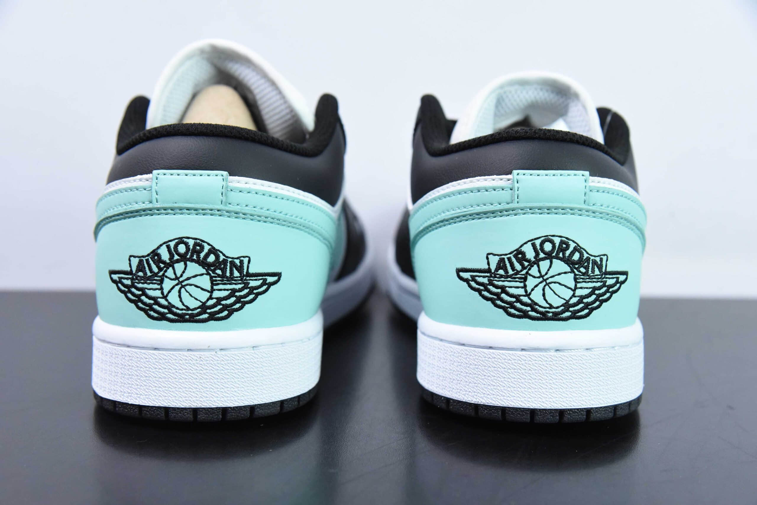 乔丹Air Jordan 1 Low GSWhiteBlackPinkAJ1薄荷黑绿低帮经典复古文化休闲运动篮球鞋纯原版本 货号:553558-131