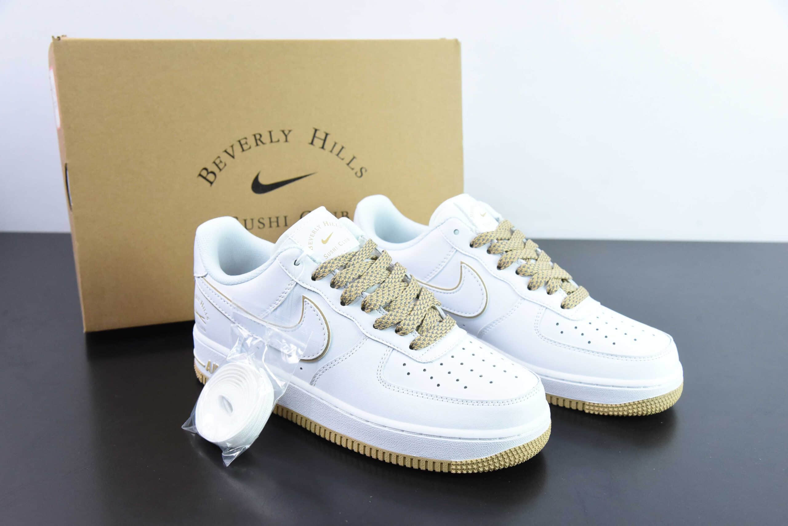 耐克Nike Air Force 1 Low 07 白黄满天星空军一号低帮休闲板鞋纯原版本 货号:NS0517-008