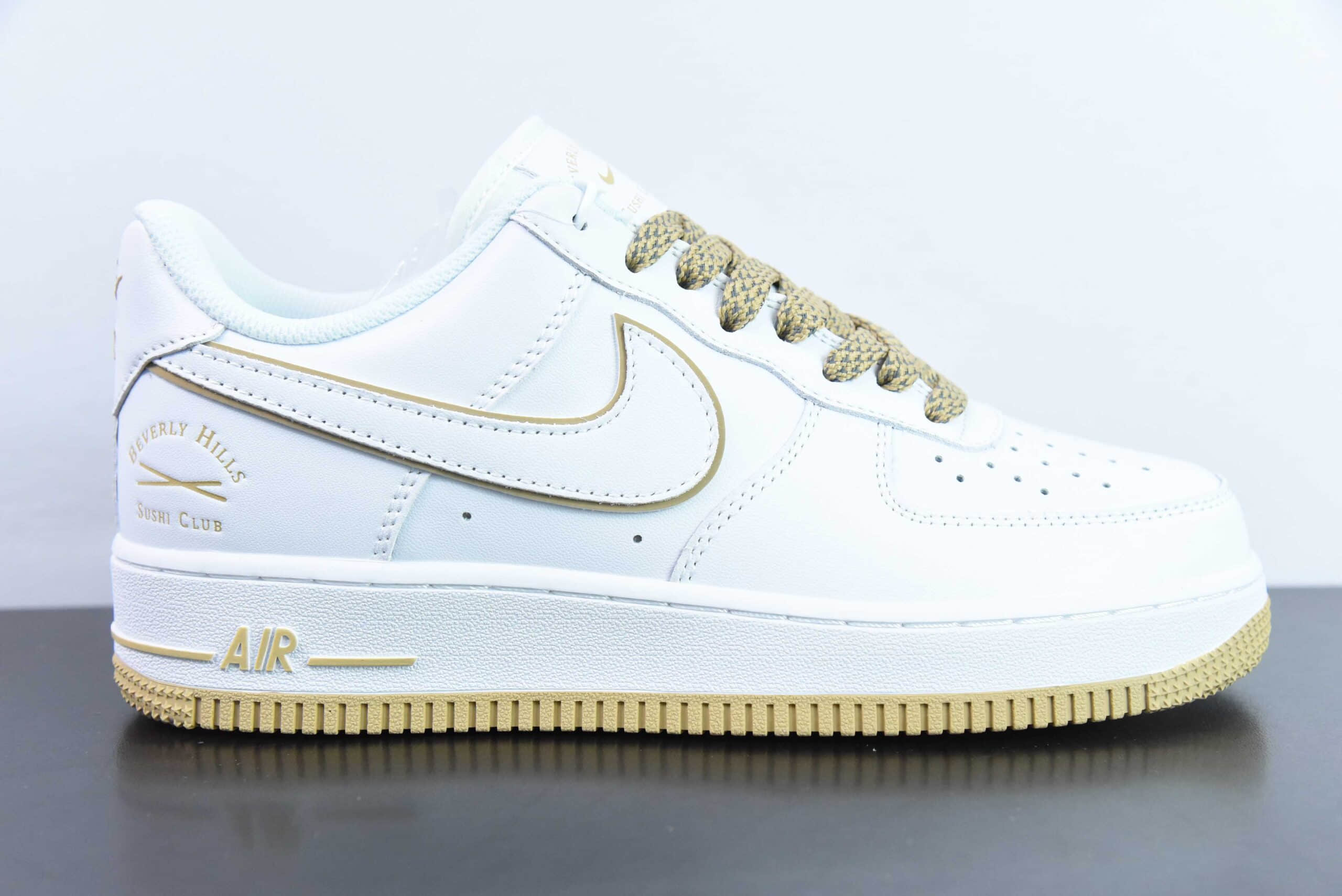 耐克Nike Air Force 1 Low 07 白黄满天星空军一号低帮休闲板鞋纯原版本 货号:NS0517-008