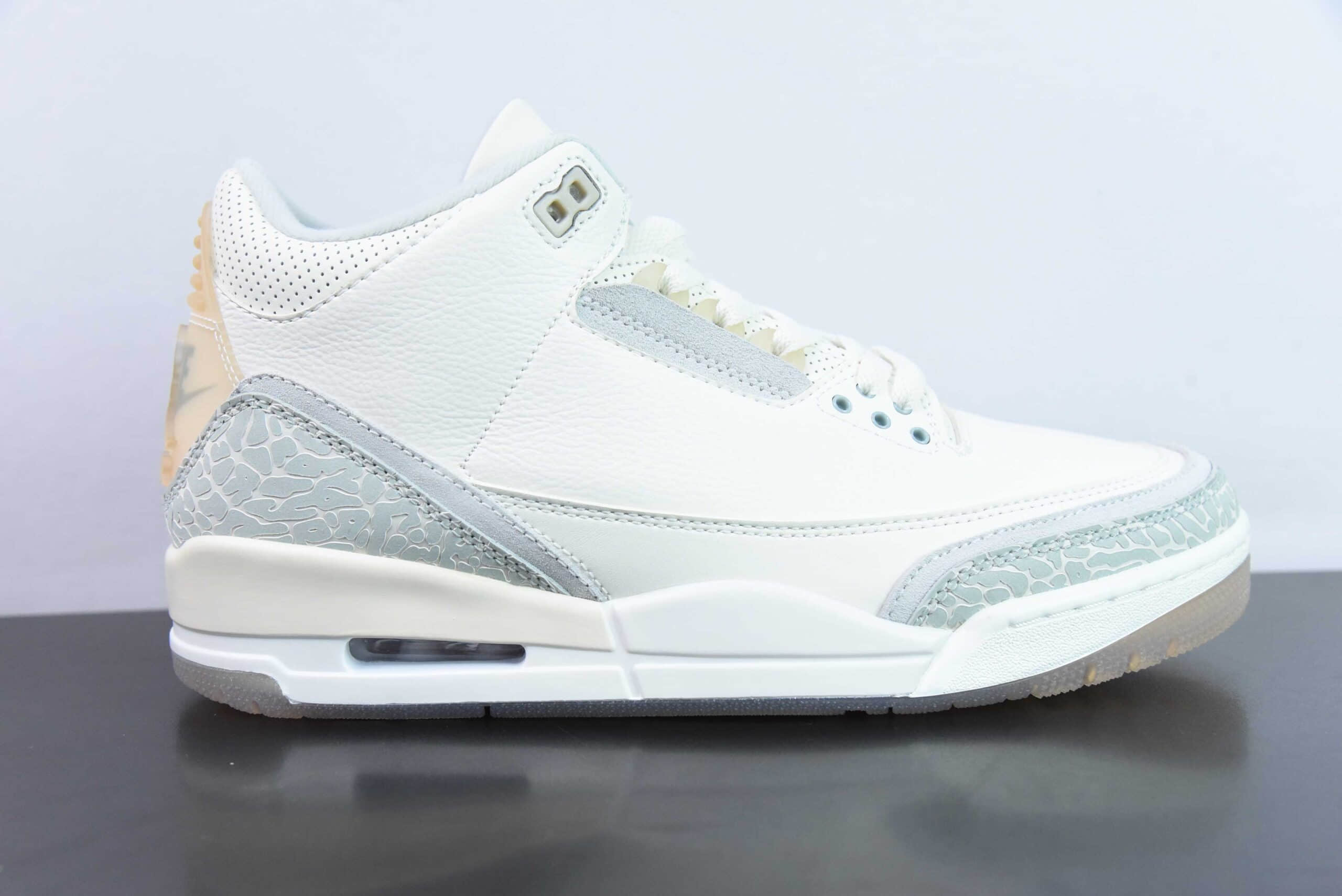 乔丹Air Jordan AJ3 Craft Ivory AJ3象牙白男子文化篮球鞋纯原版本 货号:FJ9479-100