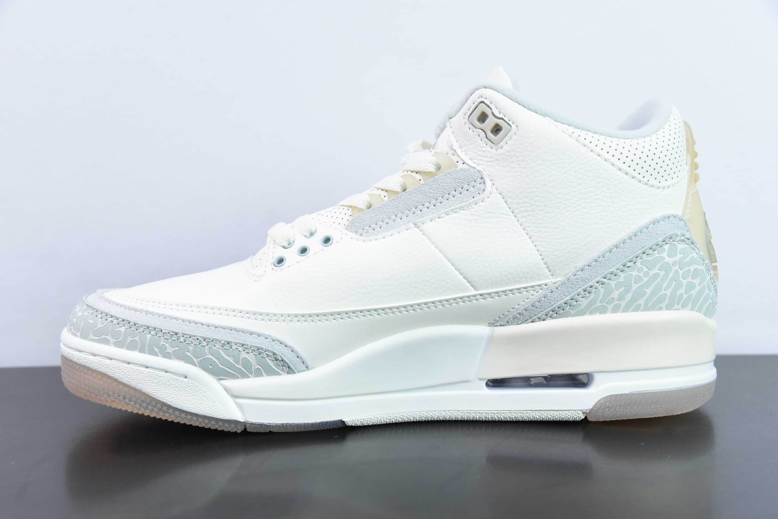 乔丹Air Jordan AJ3 Craft Ivory AJ3象牙白男子文化篮球鞋纯原版本 货号:FJ9479-100