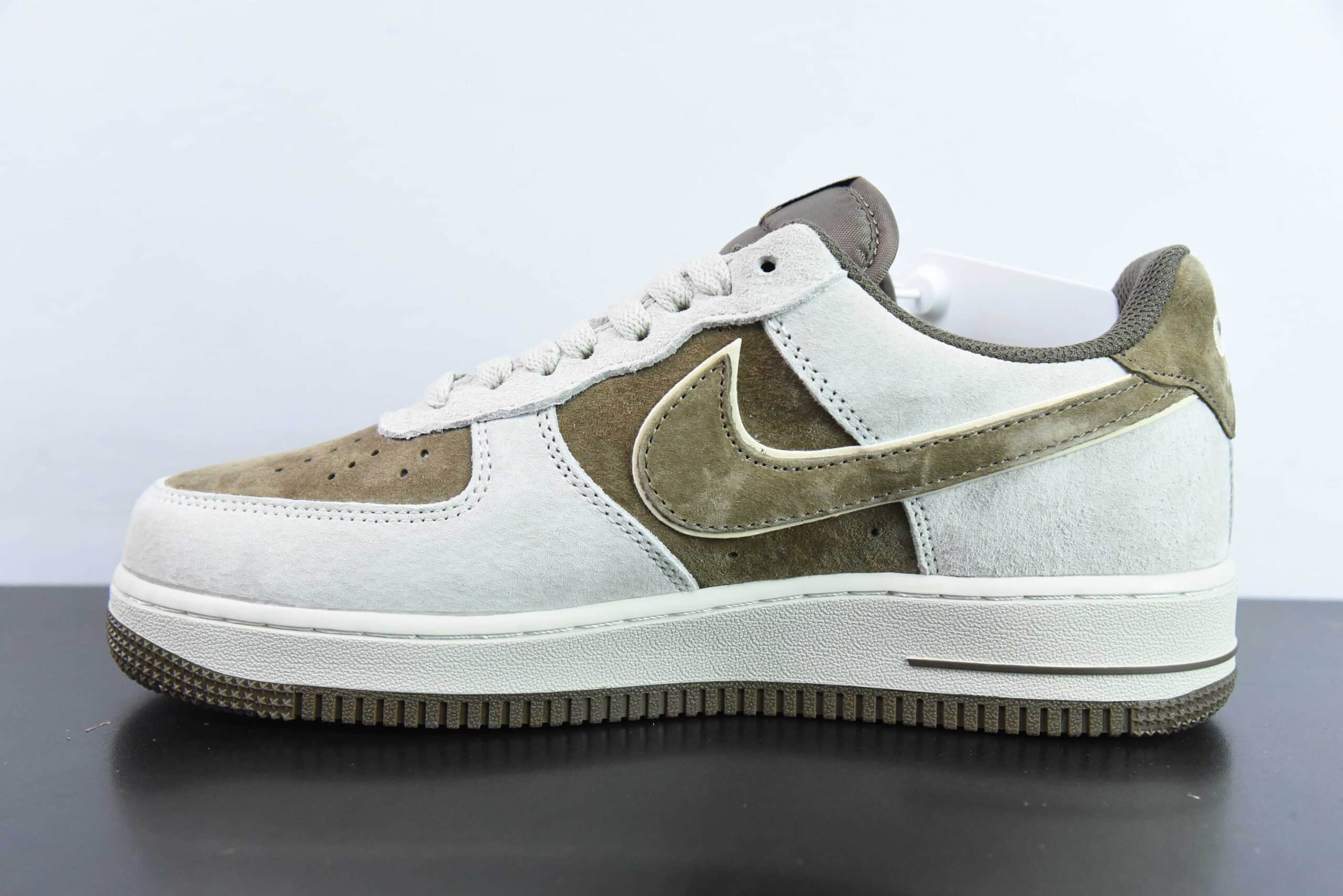 耐克Nike Air Force 1 Low 07 路飞灰棕空军一号低帮休闲板鞋纯原版本 货号：XT7138-107