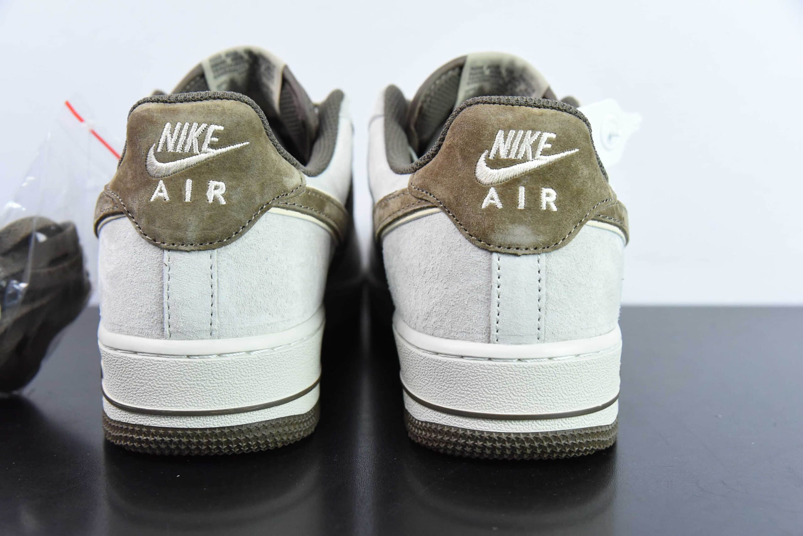 耐克Nike Air Force 1 Low 07 路飞灰棕空军一号低帮休闲板鞋纯原版本 货号：XT7138-107