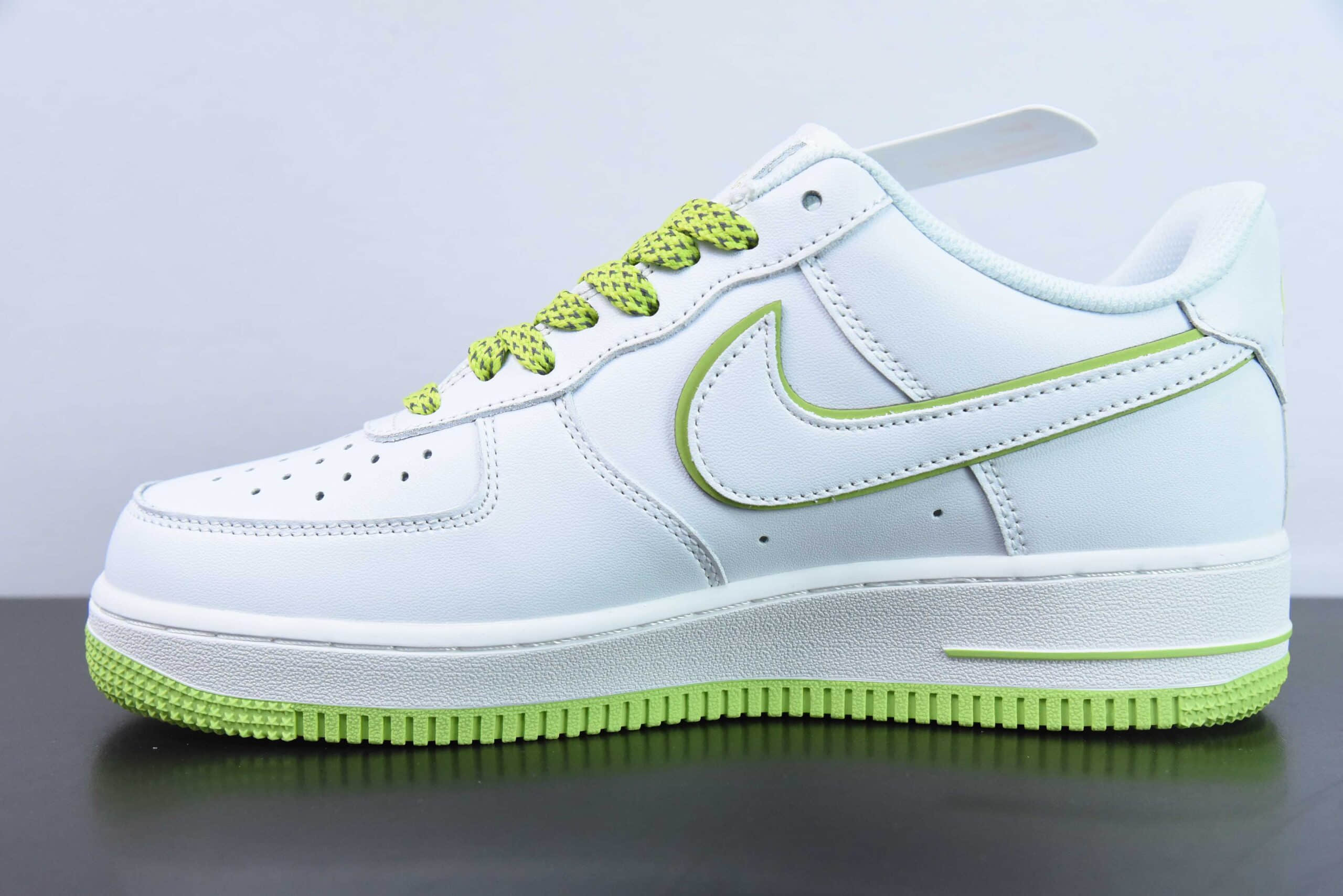 耐克Nike Air Force 1'07 Low Sushi Club 苹果绿空军一号低帮休闲板鞋纯原版本 货号:NS0517-007