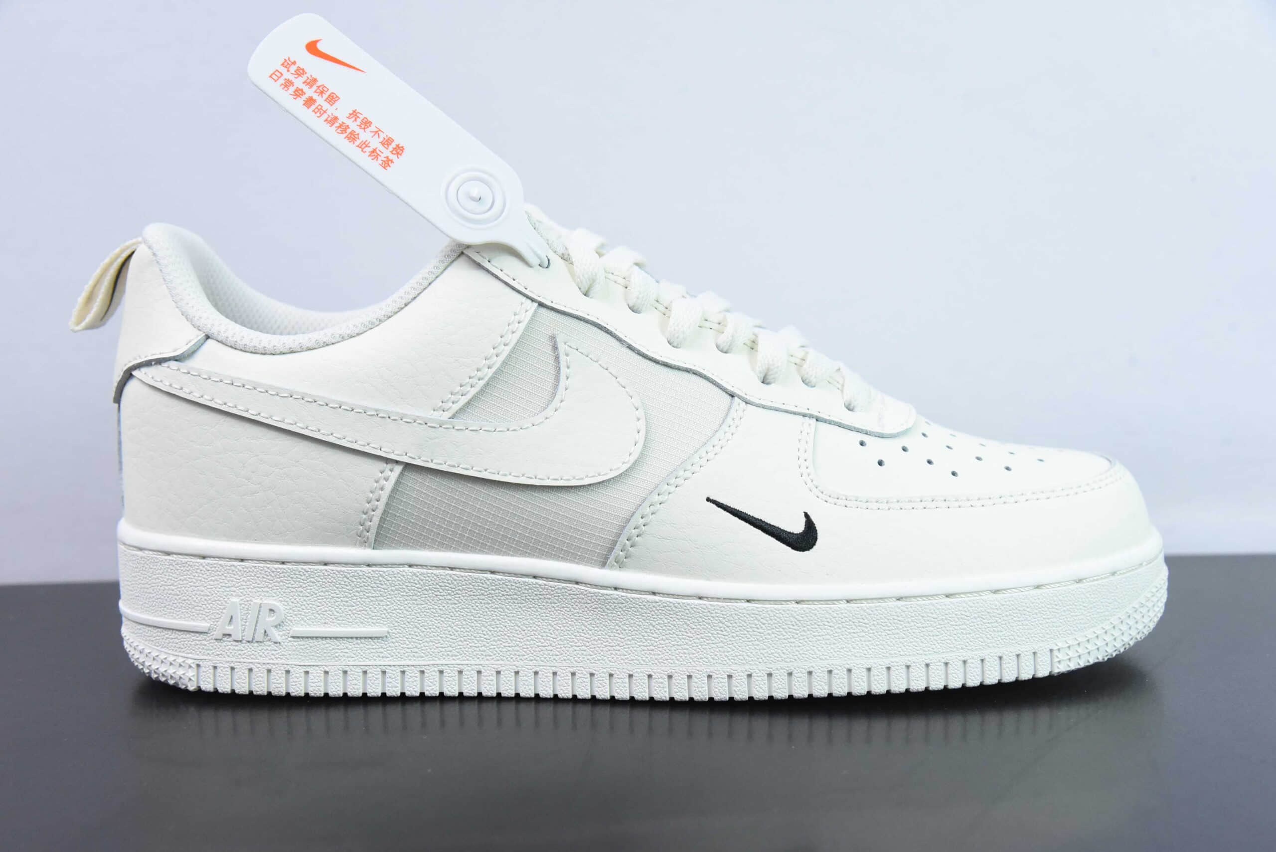 耐克Nike Air Force 1 Low 白黑小勾空军一号低帮运动休闲板鞋纯原版本 货号:FZ4625-100