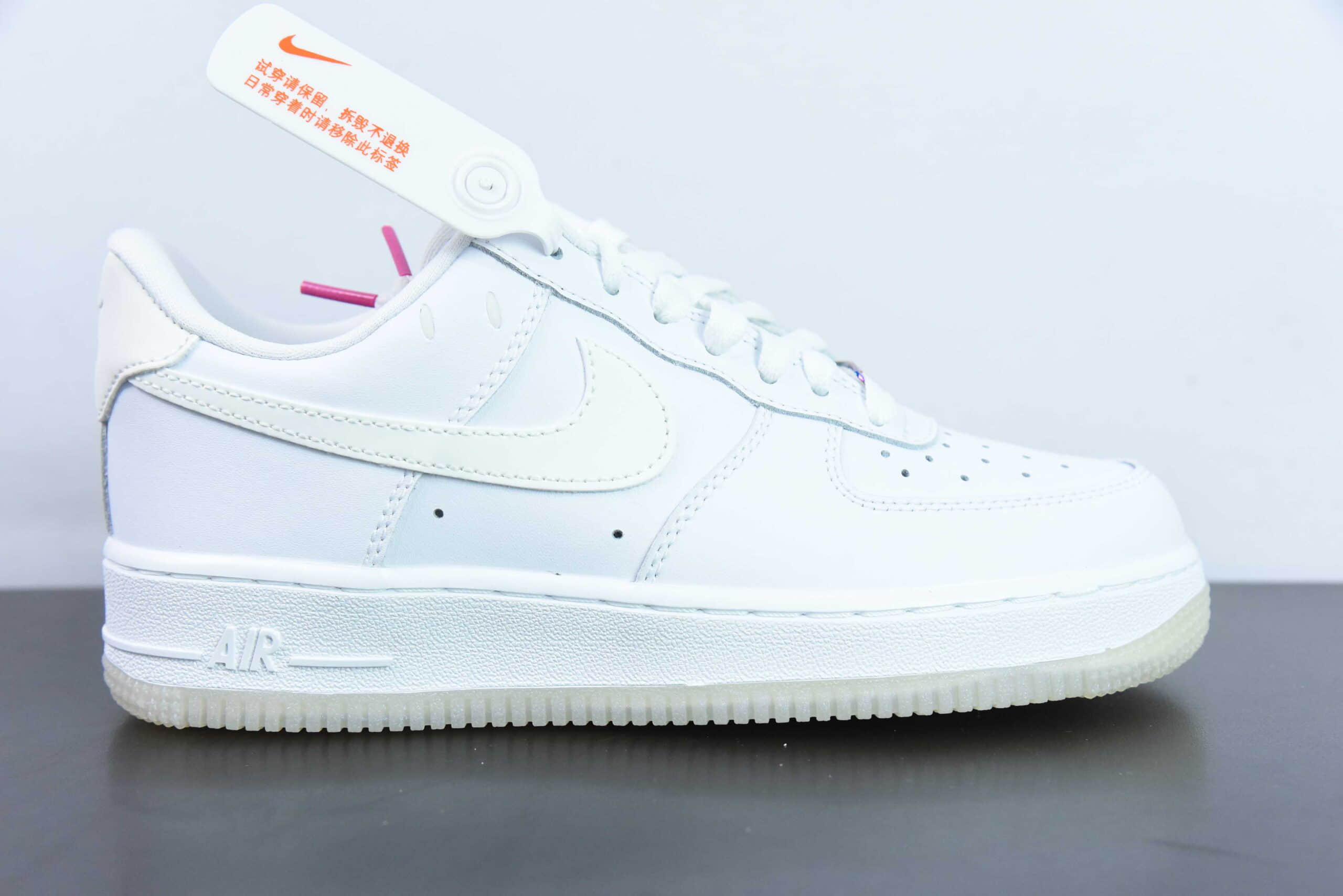 耐克Nike Air Force 1'07 Low 紫光变色开口笑空军一号低帮休闲板鞋纯原版本 货号:FZ5531-111