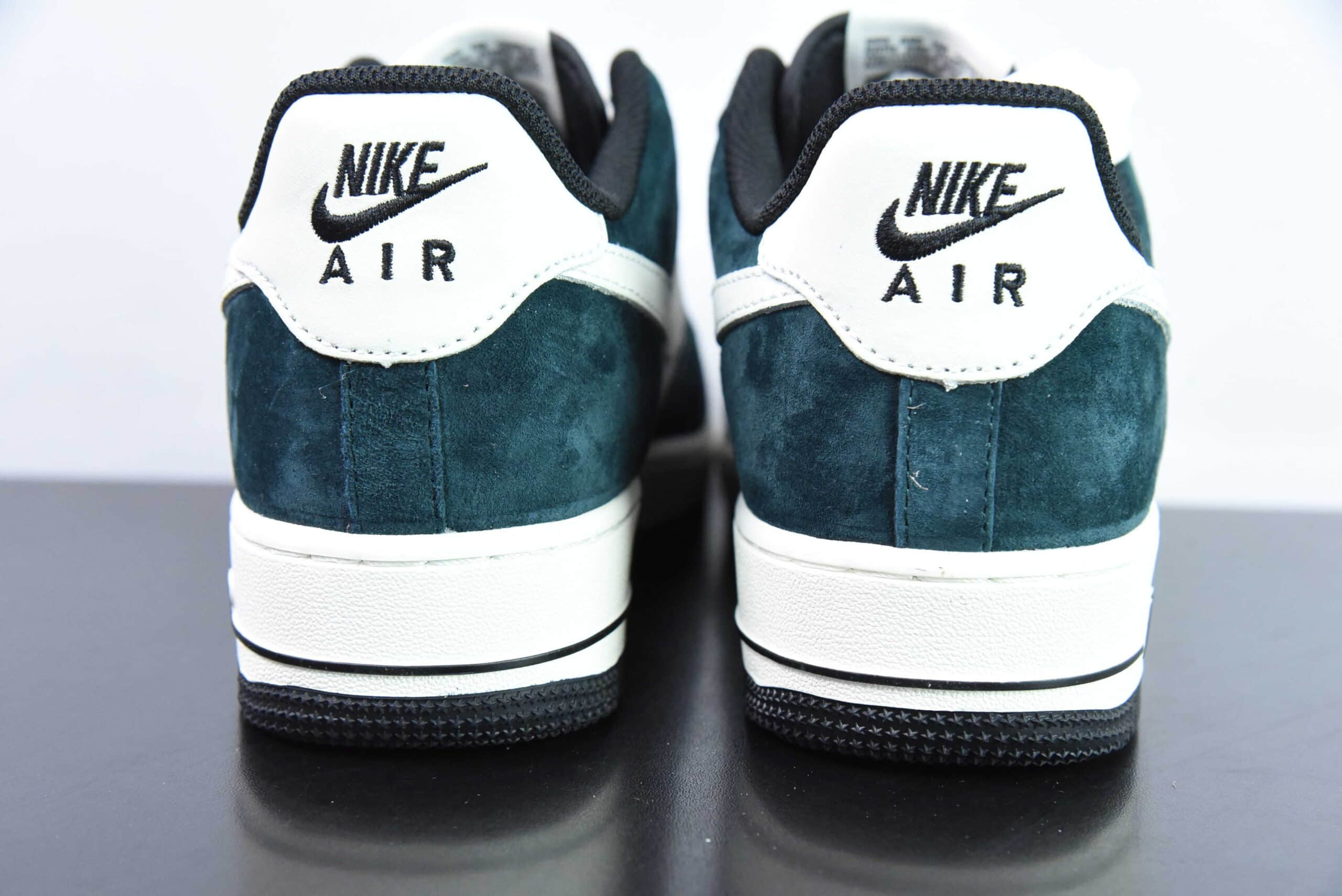 耐克Nike Air Force 1 Low 07 灰绿麂皮空军一号低帮休闲板鞋纯原版本 货号:NT9955-318