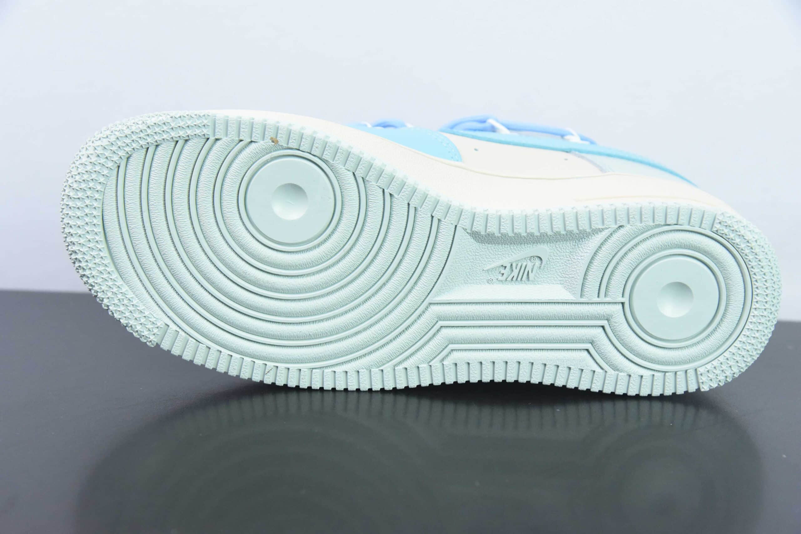 耐克Nike Air Force 1 Low kaws 白蓝拼接解构绑带空军一号低帮休闲板鞋纯原版本 货号:KS6869-777
