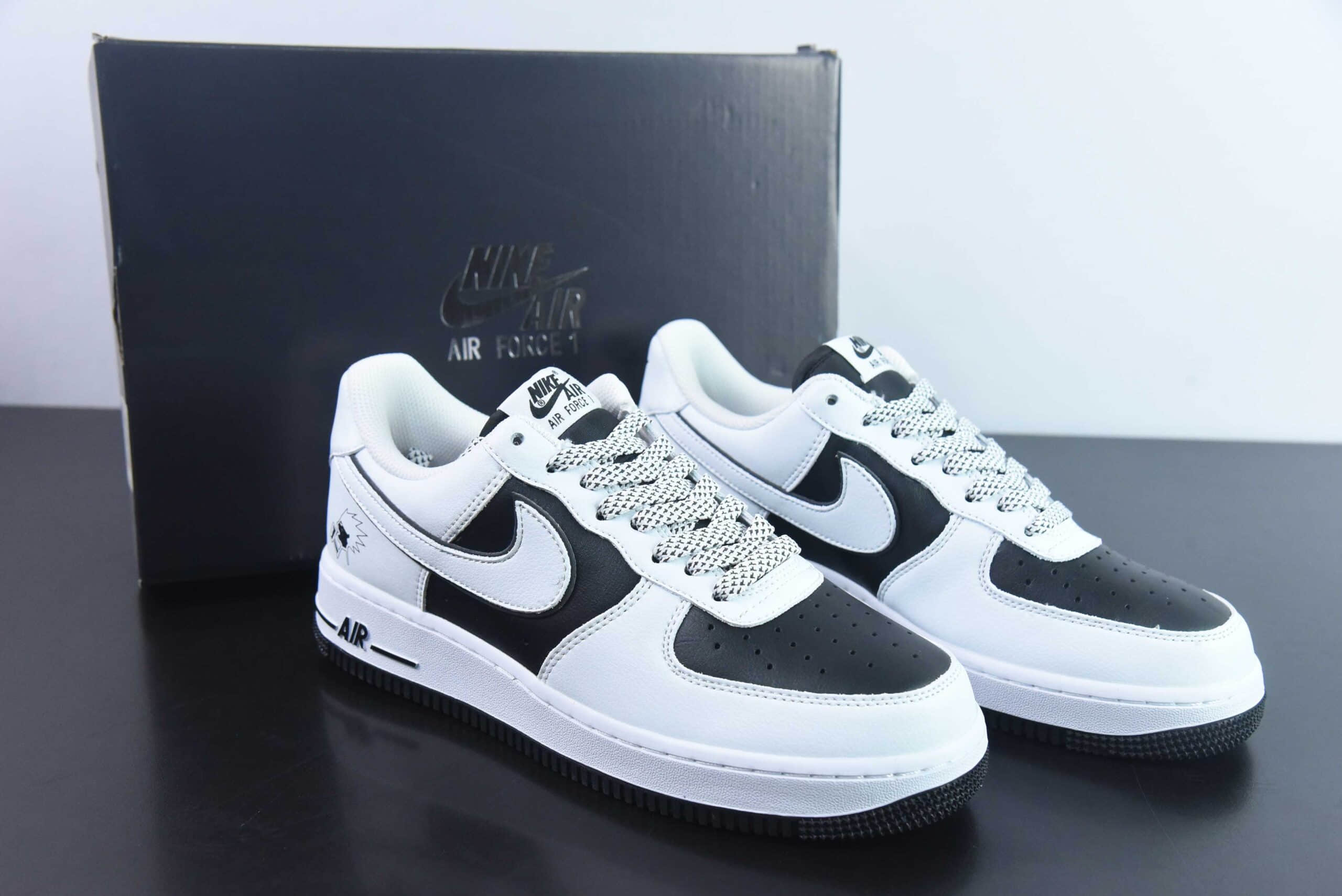 耐克Nike Air Force 1 Low 喜茶闪电联名空军一号低帮运动休闲板鞋纯原版本 货号:KO8969-756