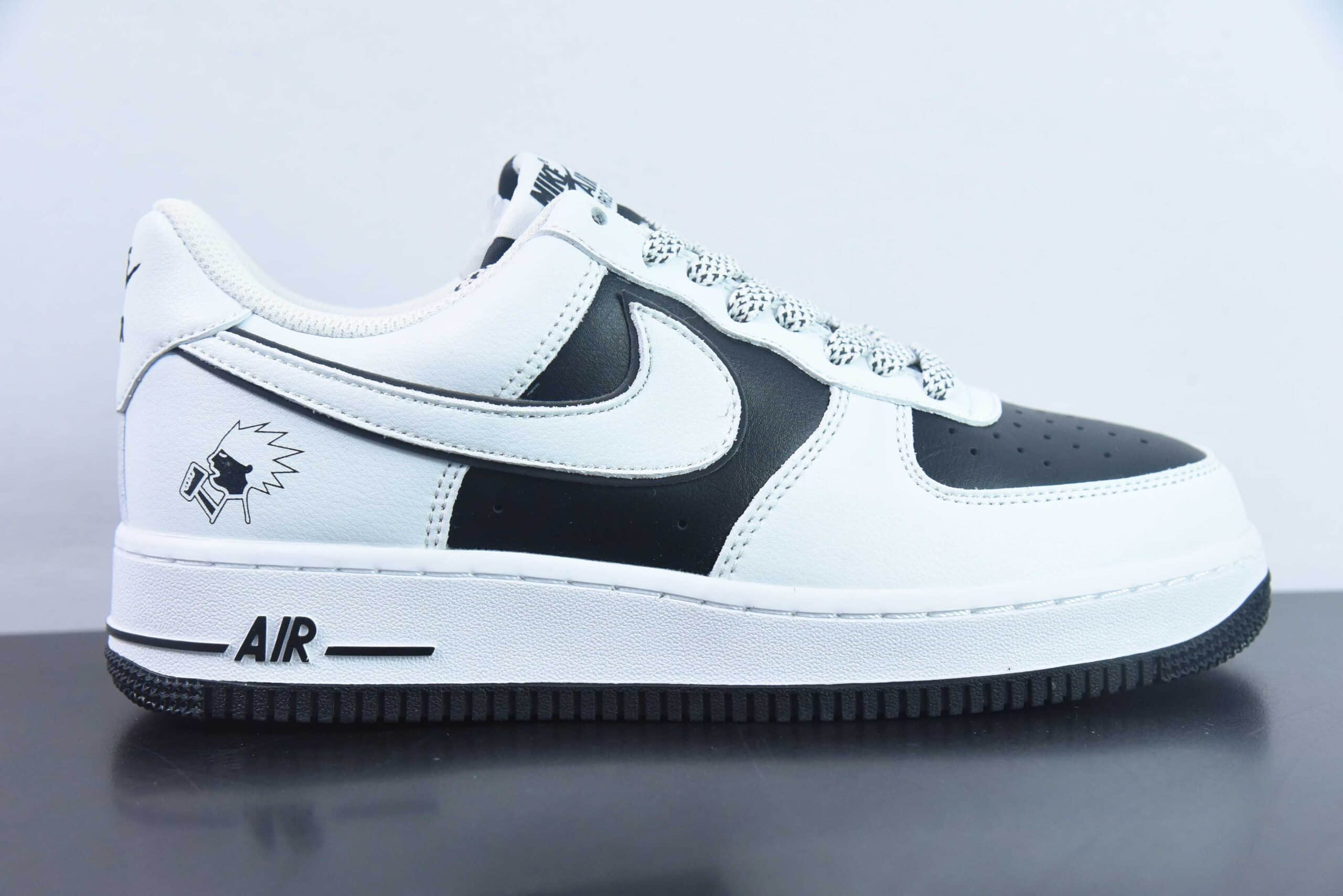耐克Nike Air Force 1 Low 喜茶闪电联名空军一号低帮运动休闲板鞋纯原版本 货号:KO8969-756