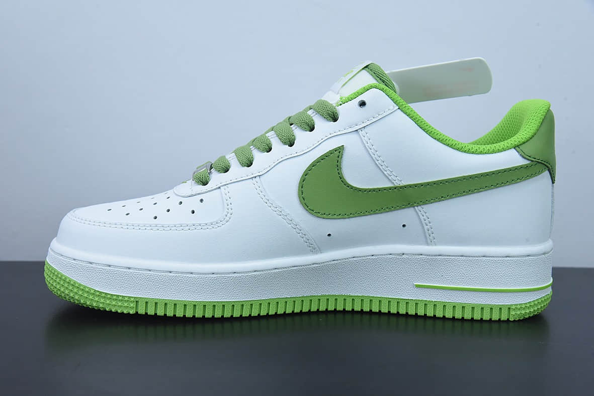 耐克Nike Air Force 1'07 Low 柠檬白绿空军一号低帮休闲板鞋纯原版本 货号:DH7561-105