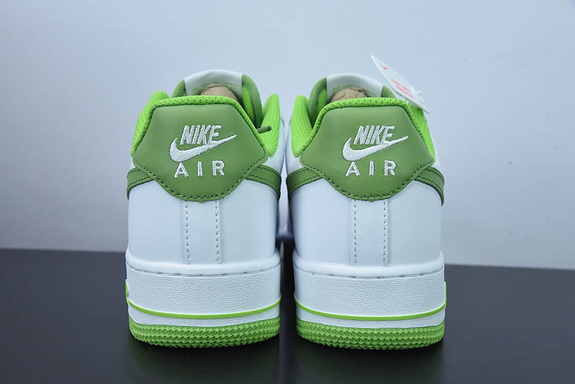 耐克Nike Air Force 1'07 Low 柠檬白绿空军一号低帮休闲板鞋纯原版本 货号:DH7561-105