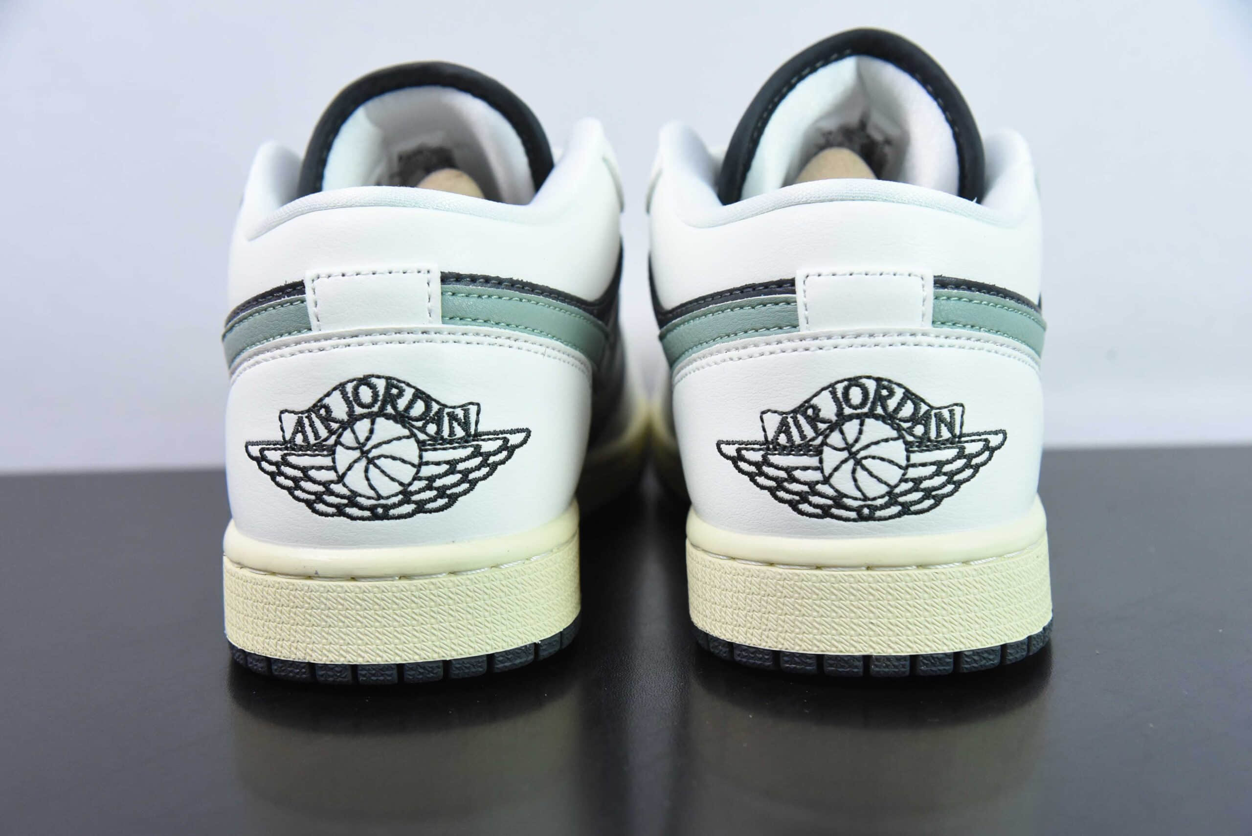 乔丹Air Jordan 1 Low Team Gold AJ1橄榄黑绿低帮文化休闲板鞋纯原版本 货号:DC0774-001