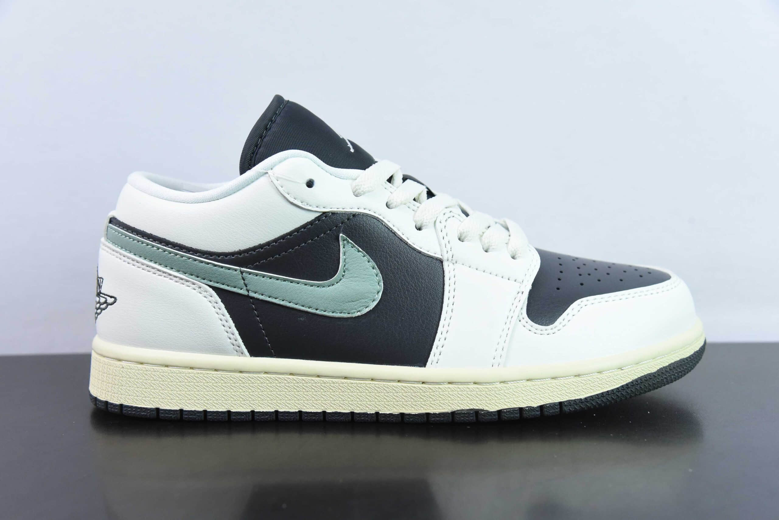 乔丹Air Jordan 1 Low Team Gold AJ1橄榄黑绿低帮文化休闲板鞋纯原版本 货号:DC0774-001