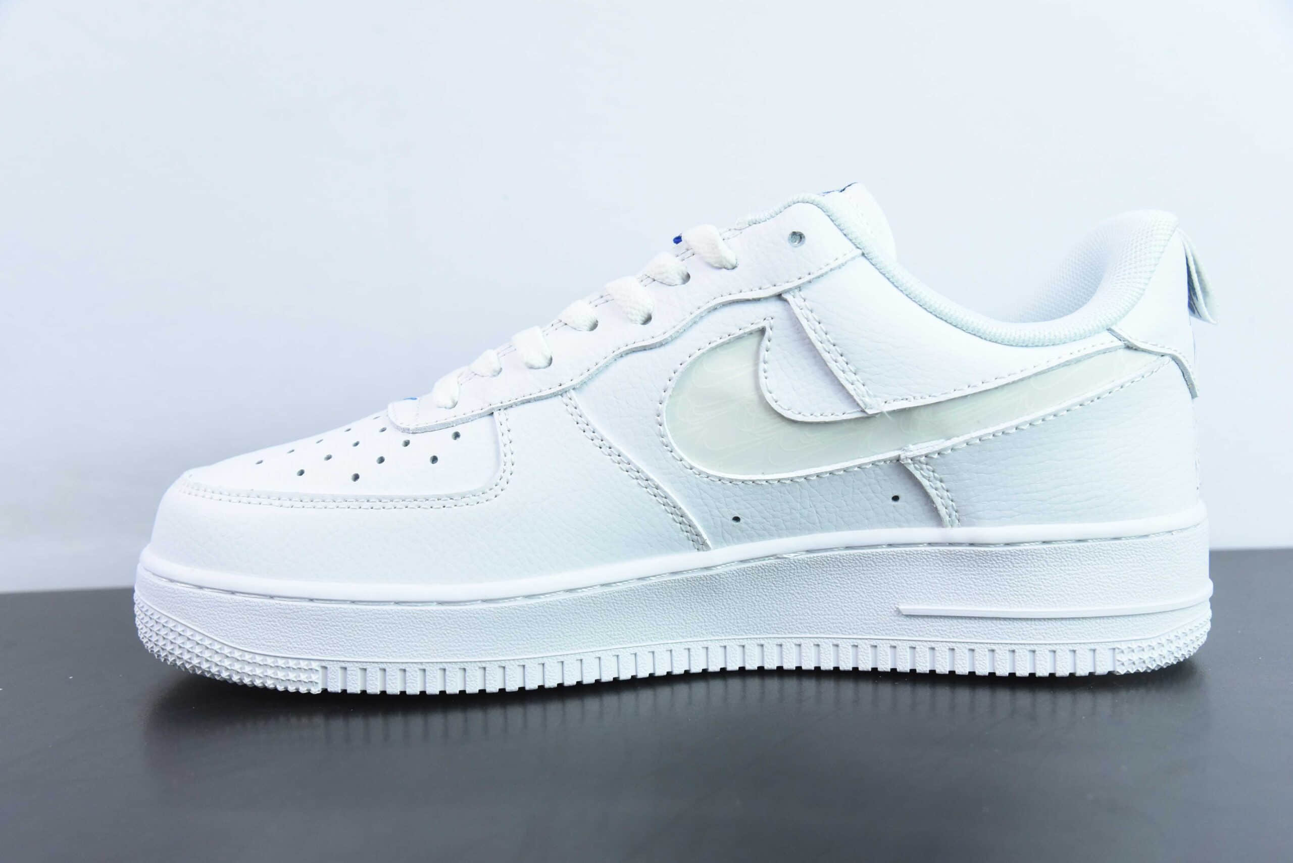 耐克Nike Air Force 1 AF1 白蓝青花瓷印花刺绣空军一号低帮休闲板鞋纯原版本 货号:FB8971-100