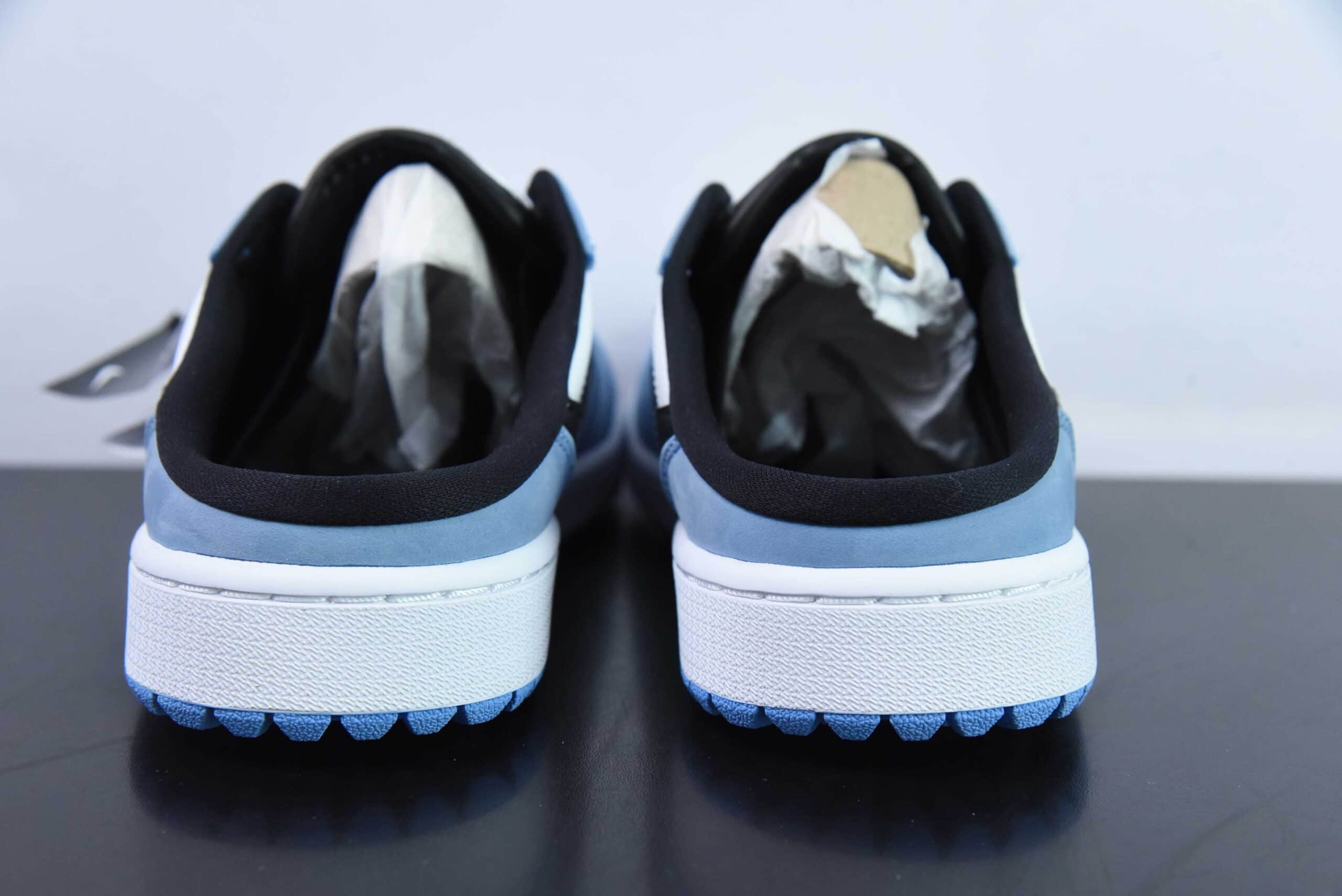 乔丹Air Jordan 1 Mule Golf University Blue AJ1北卡蓝高尔夫一脚蹬低帮休闲板鞋纯原版本 货号:FJ1214-400