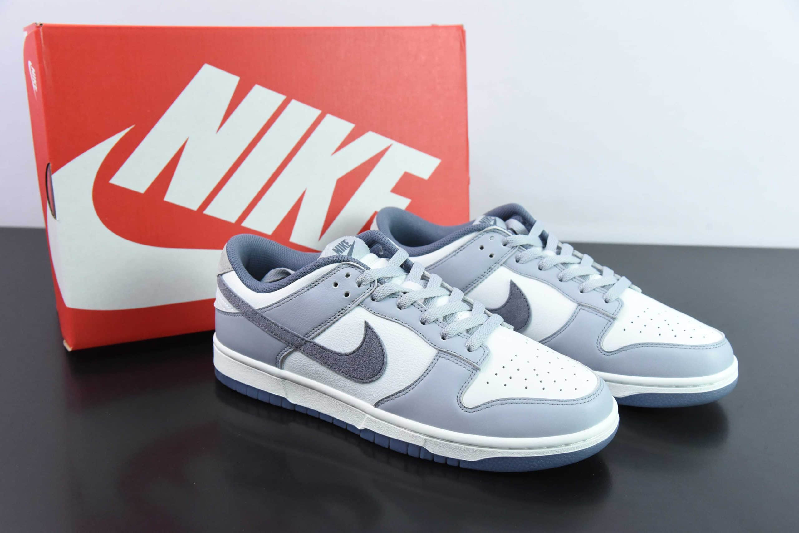 耐克Nike Dunk Low SE 雾霾灰紫SB低帮休闲滑板鞋纯原版本 货号:FJ4188-100