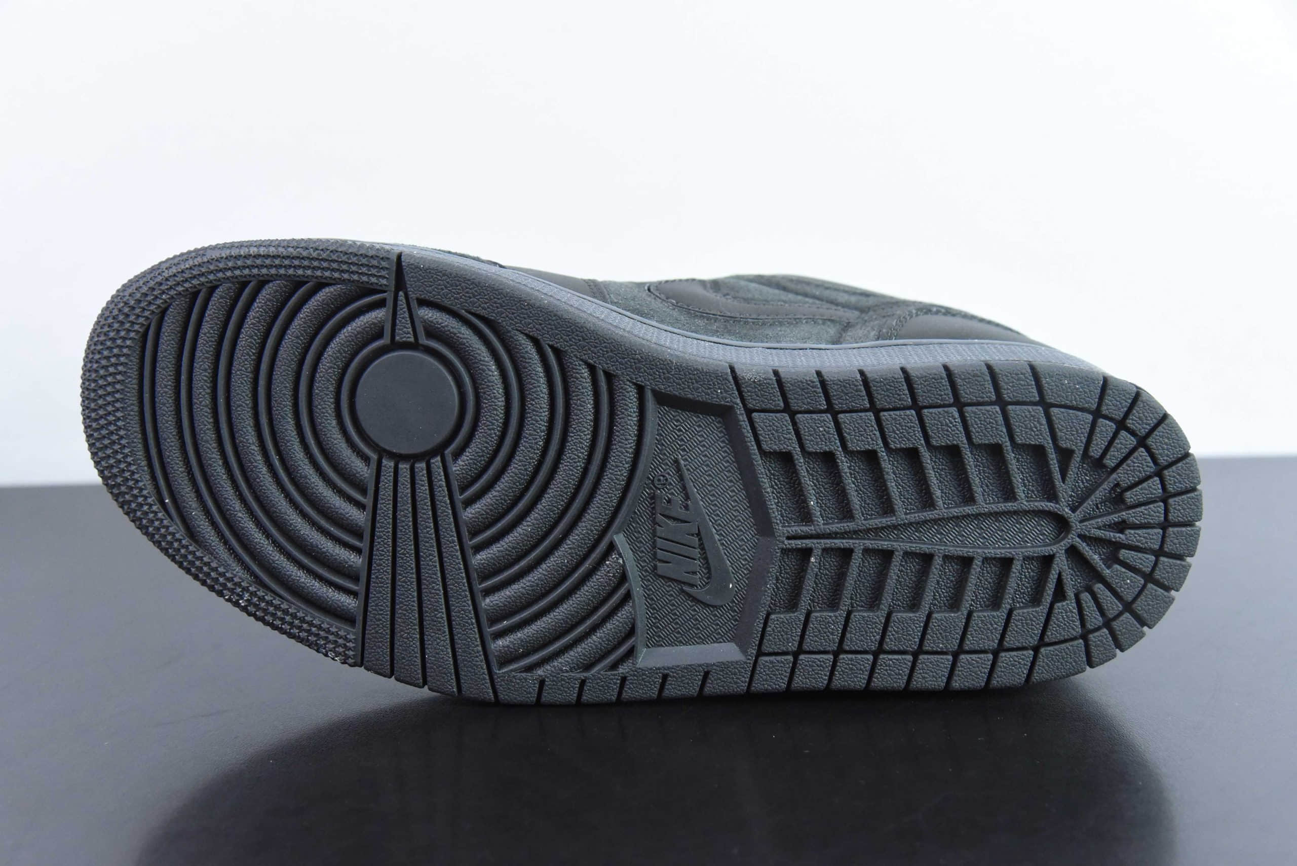 乔丹Air Jordan 1 Low AJ1黑灰脚趾低帮休闲板鞋纯原版本 货号：FD8635-001