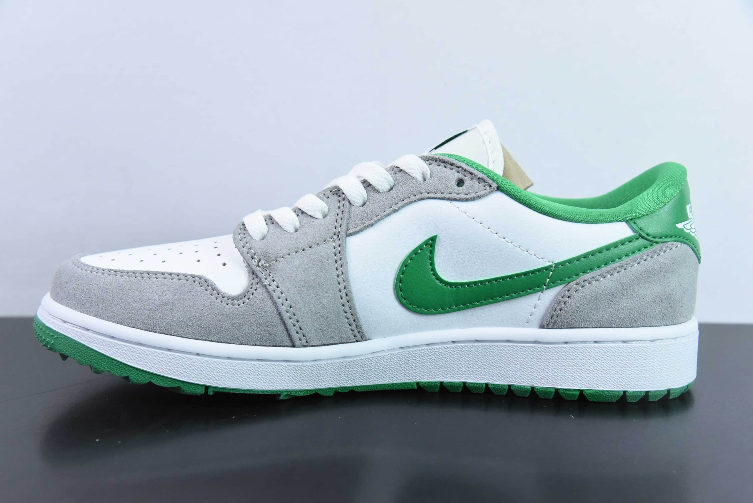 乔丹Air Jordan 1 Low Golf AJ1 高尔夫白灰绿low复古篮球鞋纯原版本 货号:DD9315-112