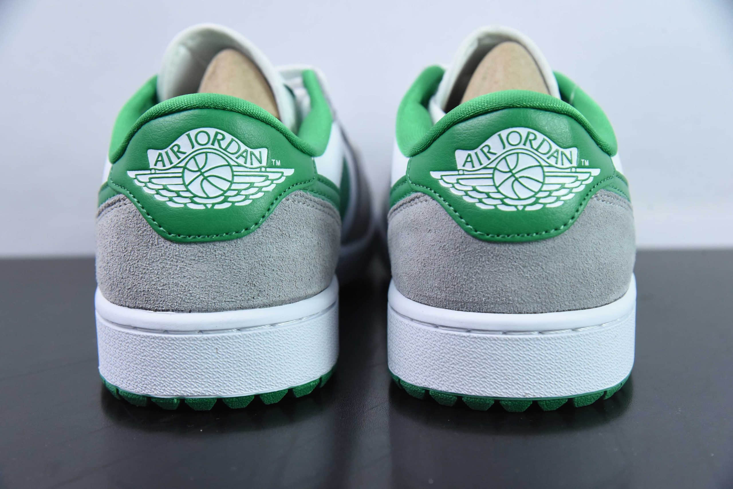 乔丹Air Jordan 1 Low Golf AJ1 高尔夫白灰绿low复古篮球鞋纯原版本 货号:DD9315-112