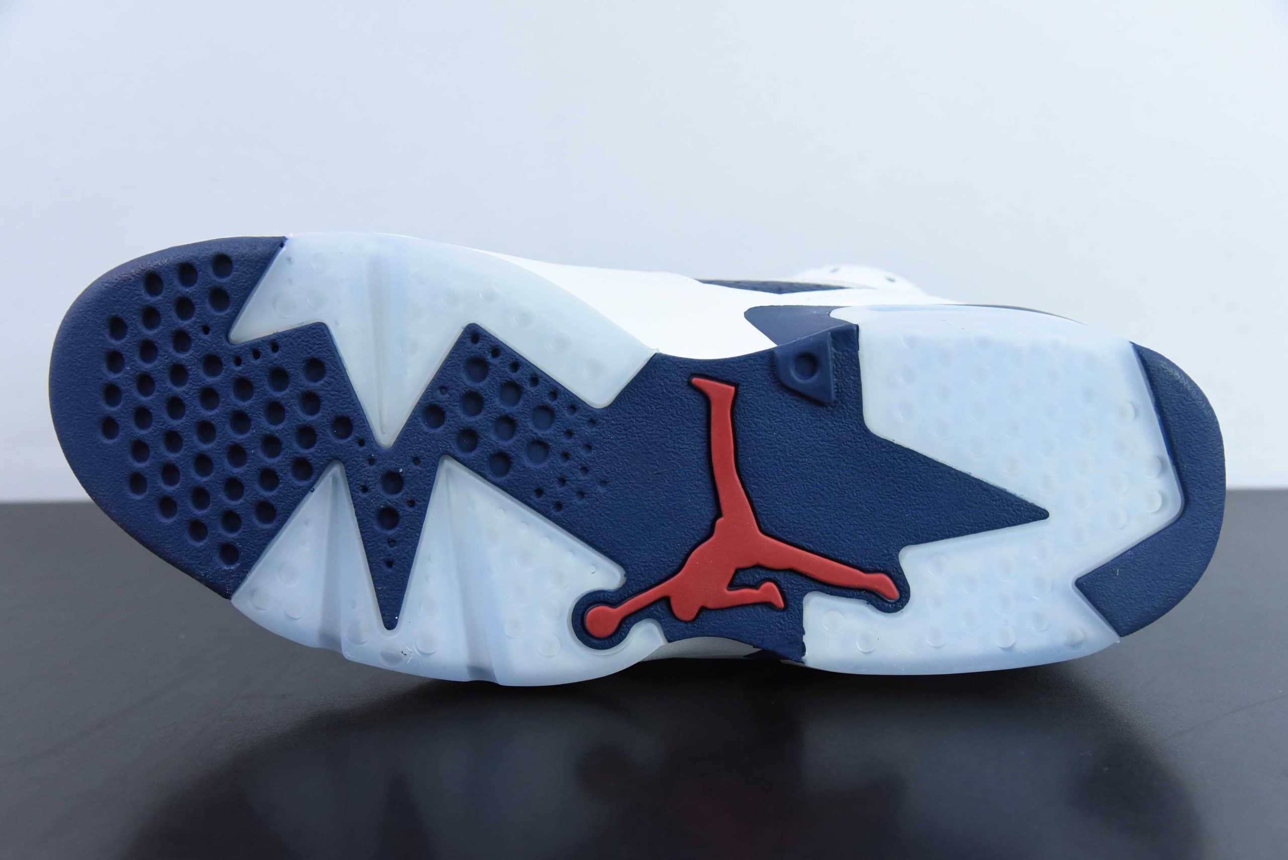 乔丹Air Jordan AJ6 Retro 奥运白蓝高帮男子文化篮球鞋纯原版本 货号:384664-130