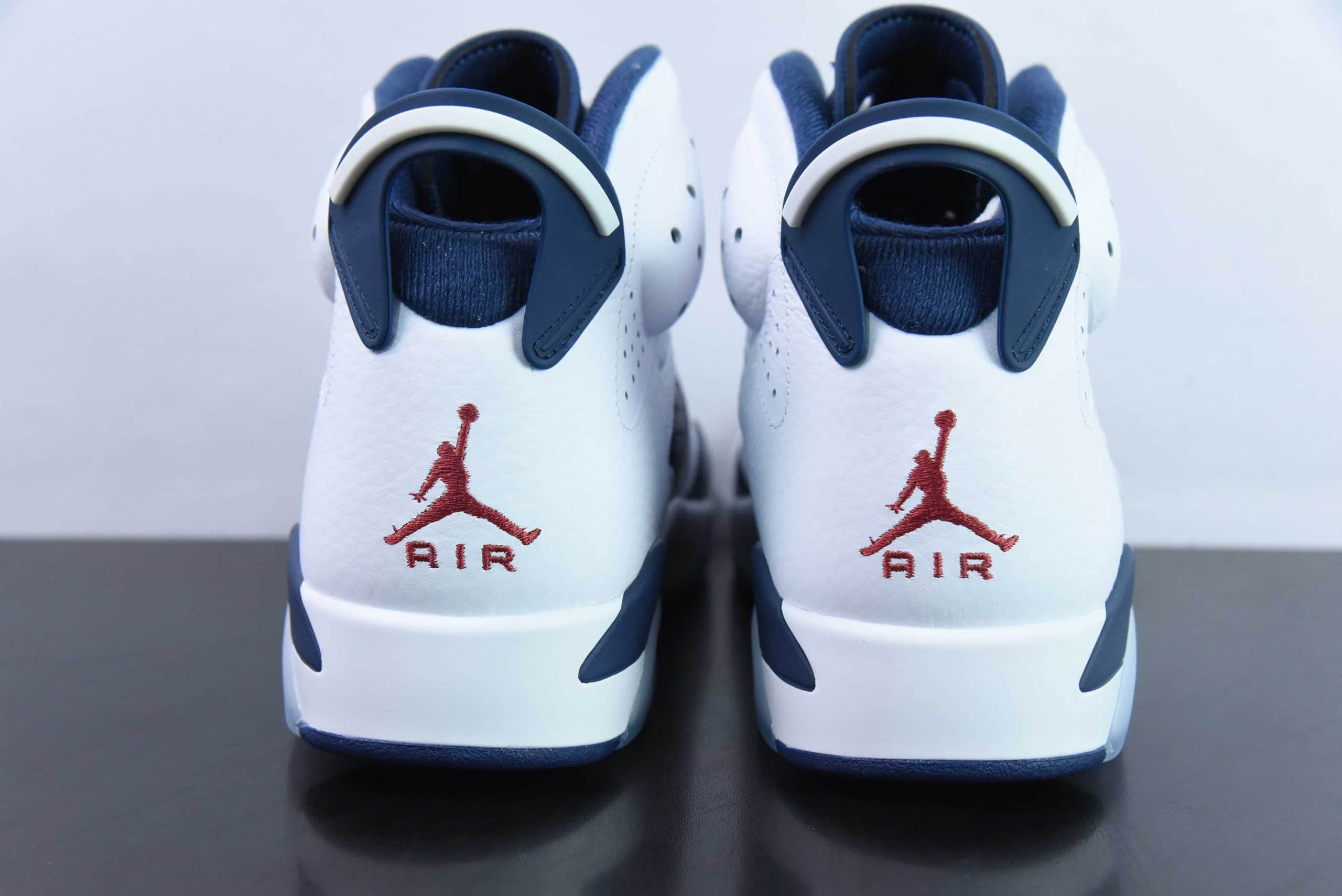 乔丹Air Jordan AJ6 Retro 奥运白蓝高帮男子文化篮球鞋纯原版本 货号:384664-130