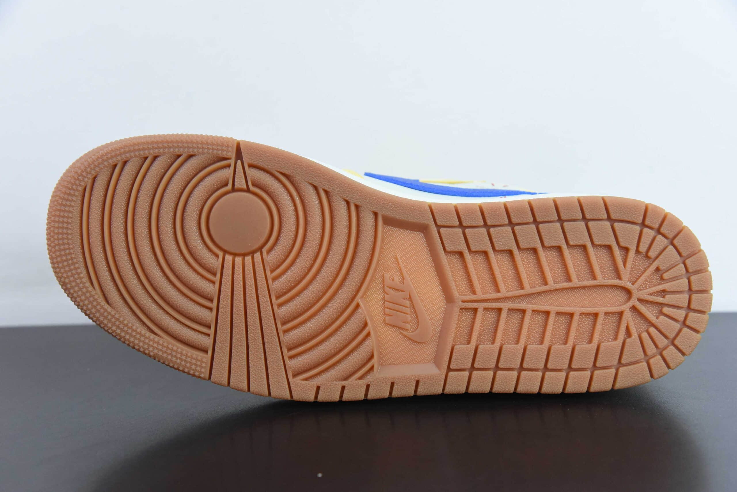 乔丹Travis Scott x Air Jordan AJ1 Low OG SP TS联名黄蓝倒钩8.0低帮文化篮球鞋纯原版本 货号:DZ4137-700