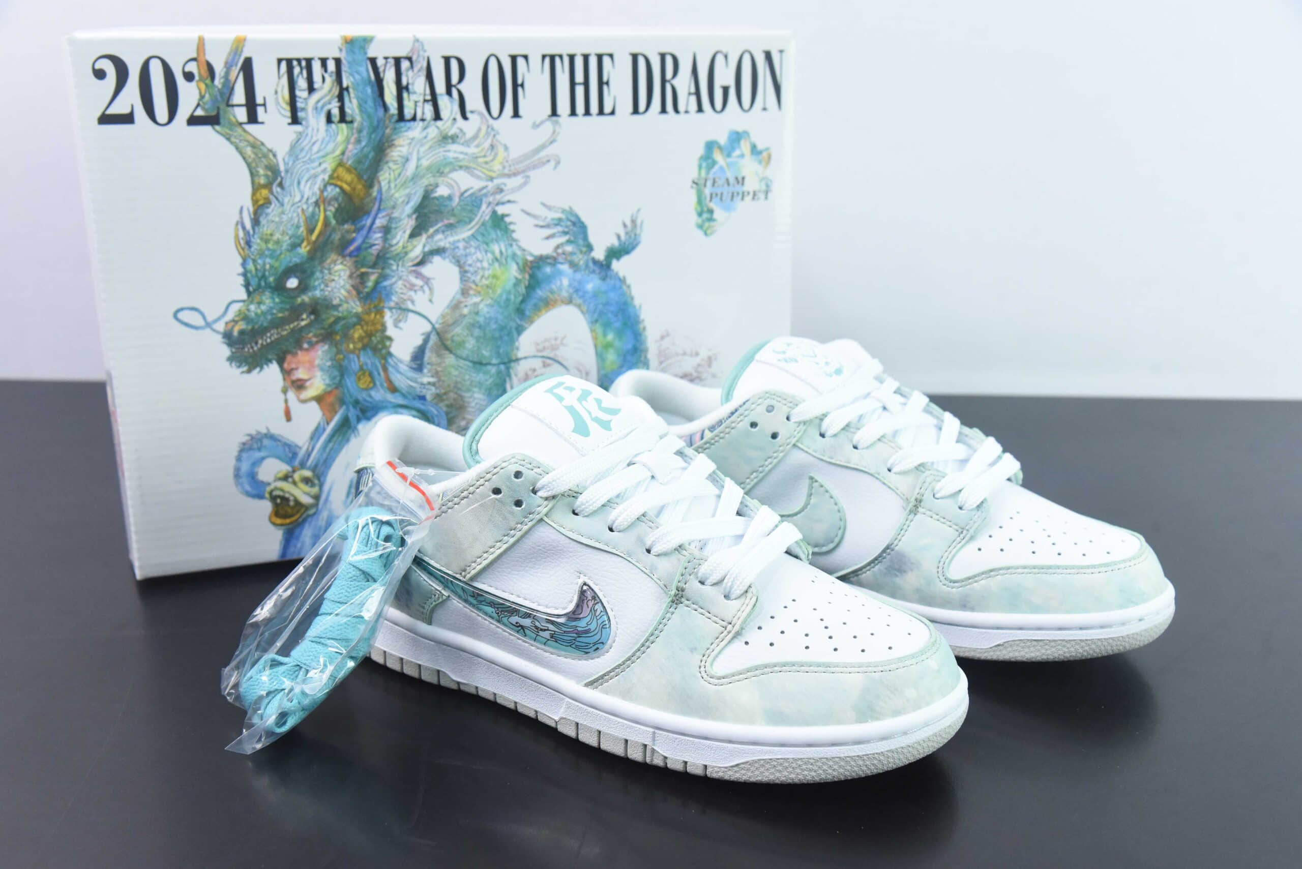耐克Dunk Low CNY龙年限定三太子敖丙 SB低帮休闲板鞋纯原版本 货号:DV0831-101