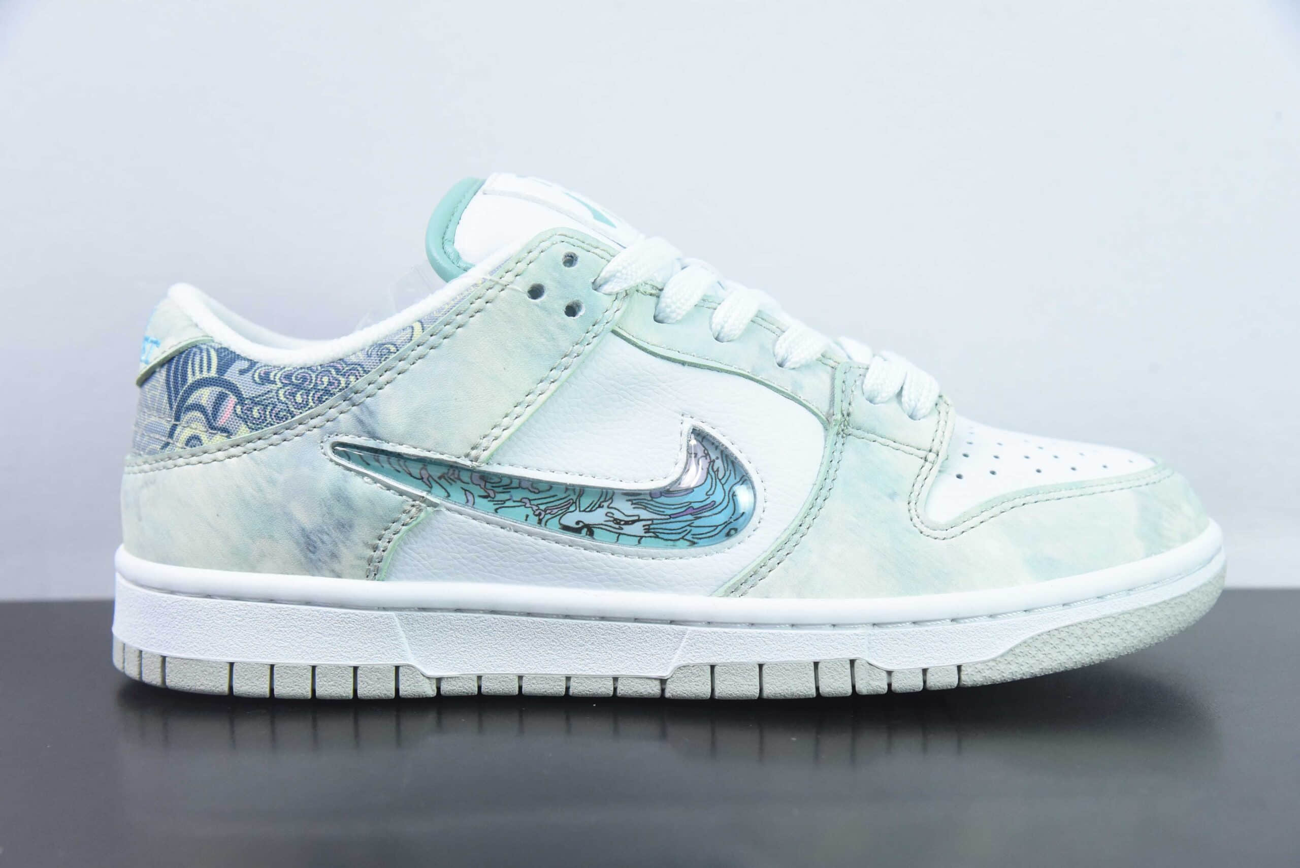 耐克Dunk Low CNY龙年限定三太子敖丙 SB低帮休闲板鞋纯原版本 货号:DV0831-101