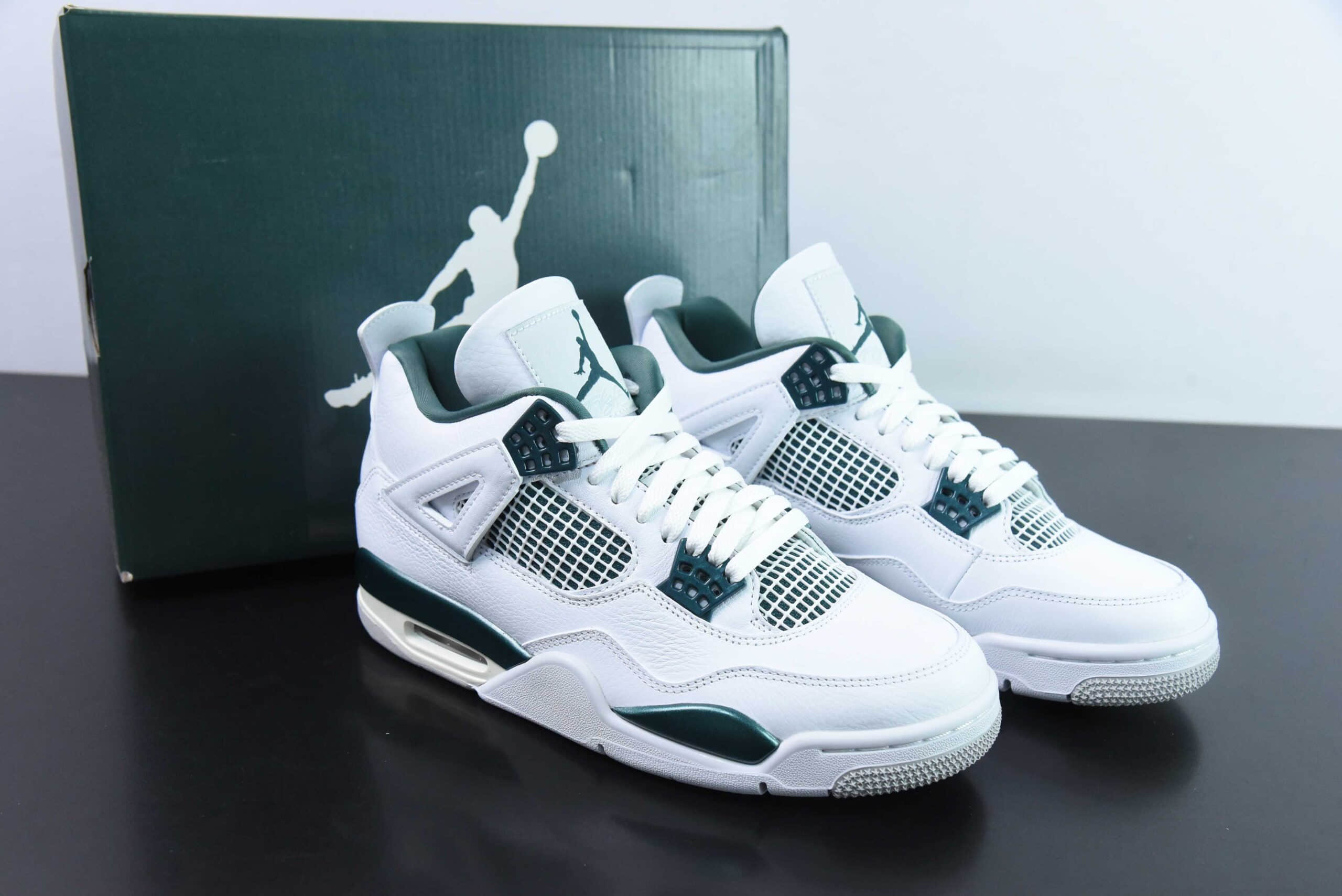 乔丹Air Jordan AJ4 Retro 氧化白绿男子文化篮球鞋纯原版本 货号:FQ8138-103