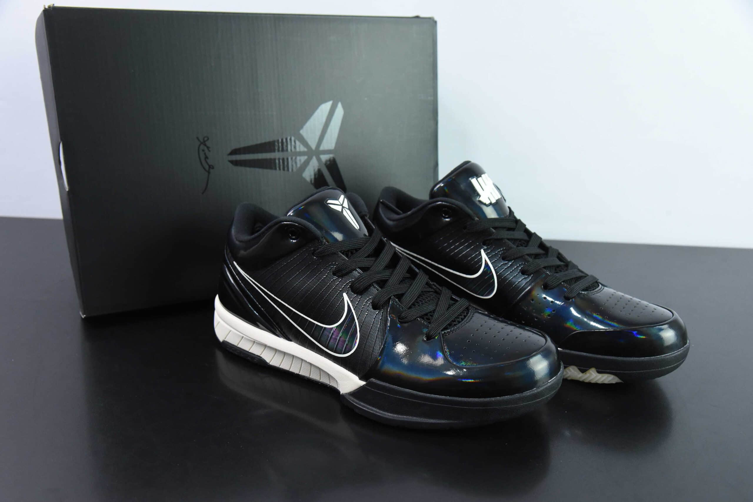 科比KOBE Undefeated x NK Kobe 4 科比4代五道杠联名男鞋实战篮球鞋纯原版本 货号: CQ3869-001