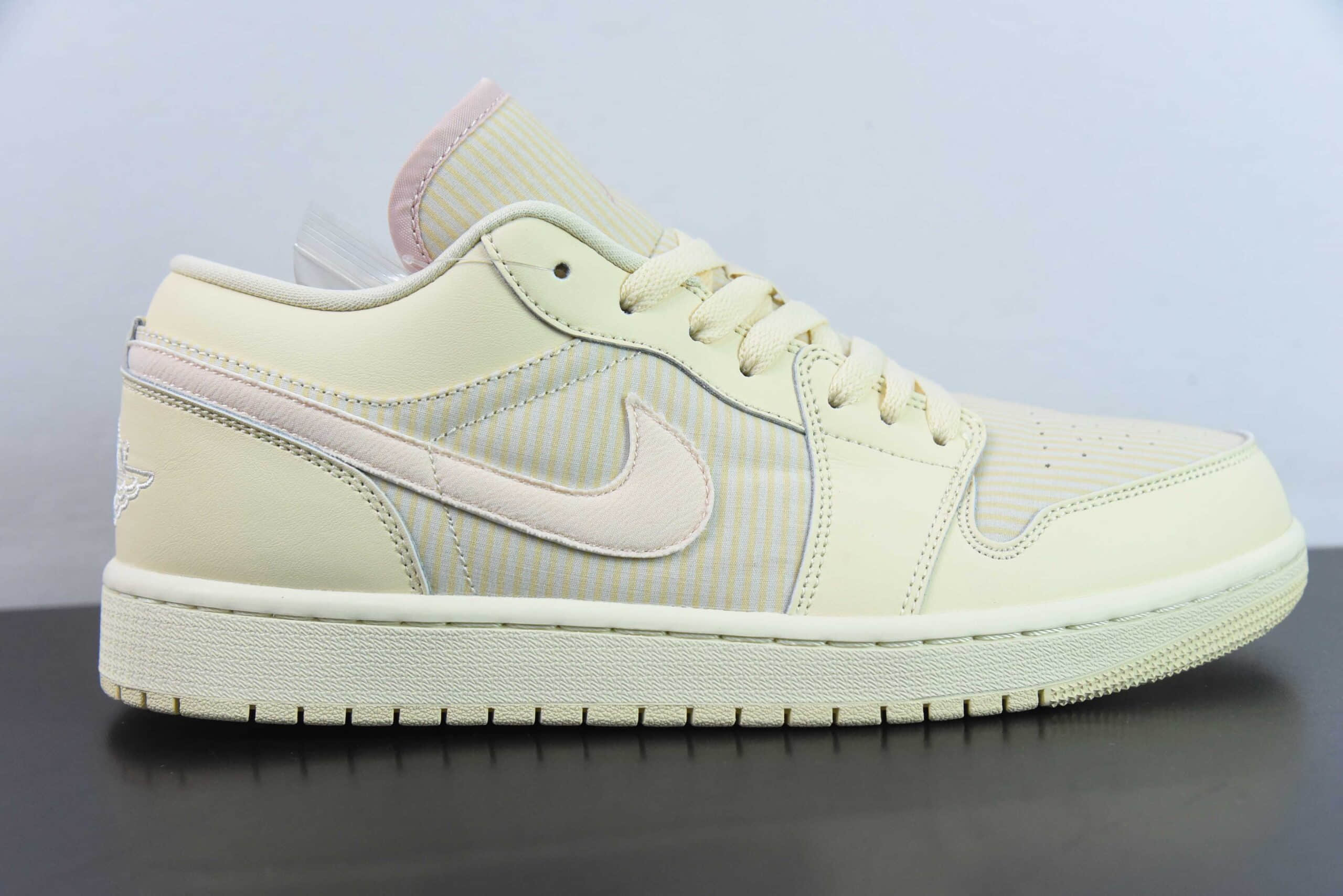 乔丹Air Jordan 1 Low AJ1奶油脚趾低帮休闲板鞋纯原版本 货号：FQ1925-100 
