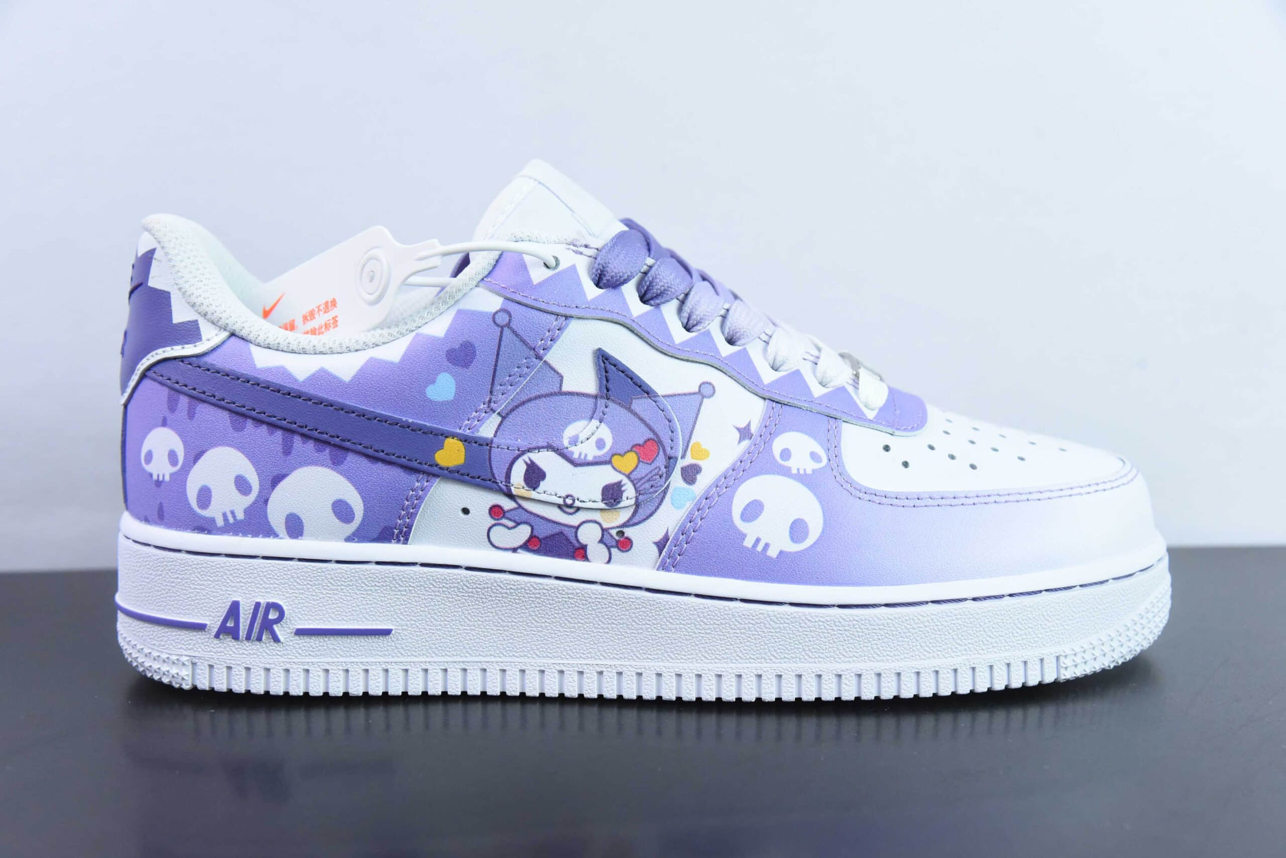 耐克Nike Air Force 1´07 Low 小巫女联名款骷髅头空军一号低帮百搭休闲运动板鞋纯原版本 货号：CW2288-111 