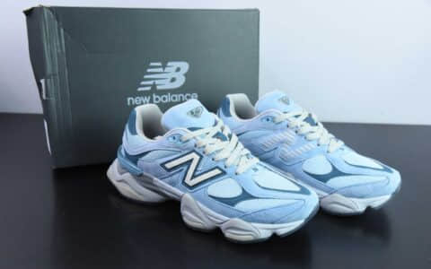 新百伦Joe Freshgoods x New Balance NB9060 蓝灰复古休闲运动慢跑鞋纯原版本 货号：U9060EED