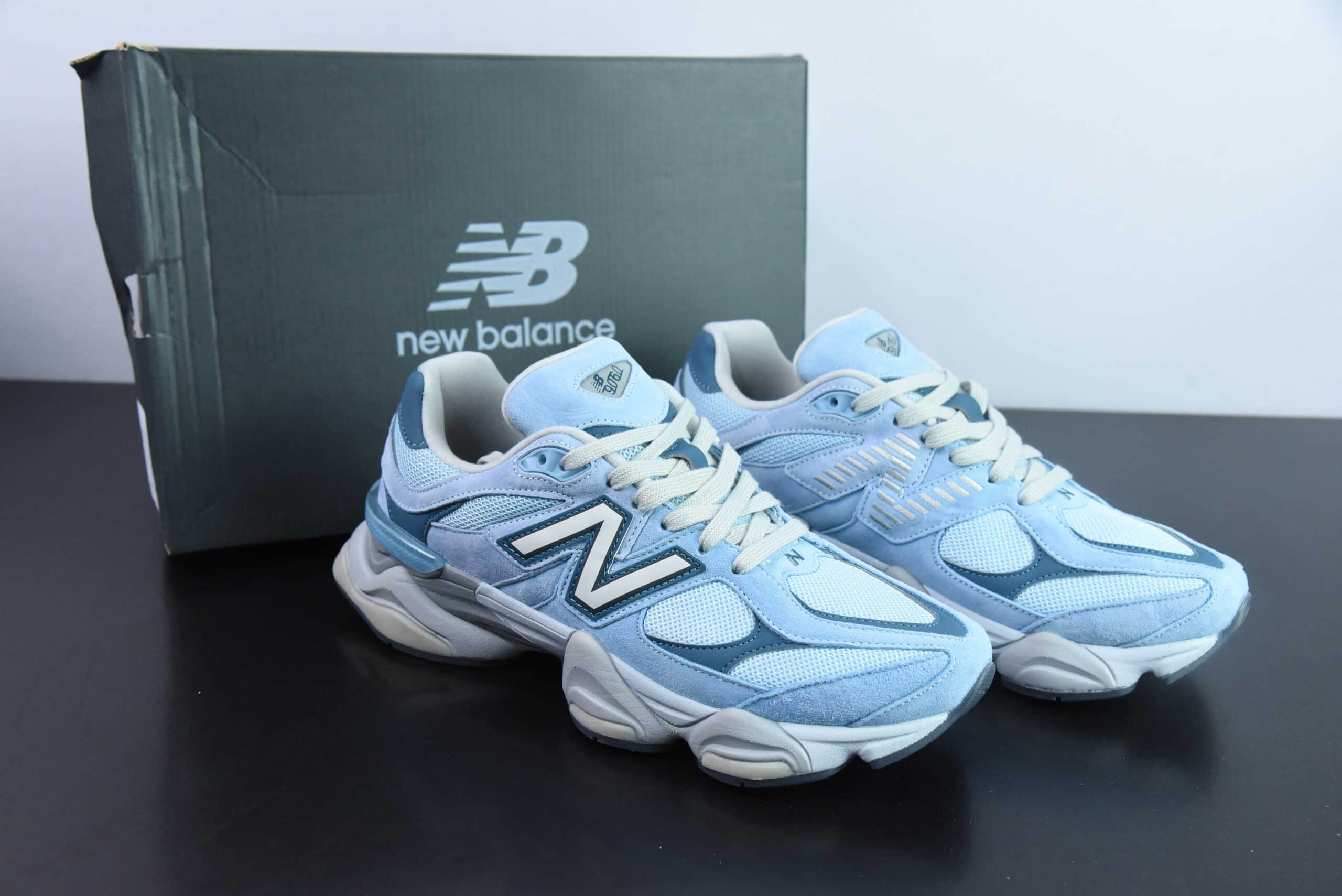 新百伦Joe Freshgoods x New Balance NB9060 蓝灰复古休闲运动慢跑鞋纯原版本 货号：U9060EED